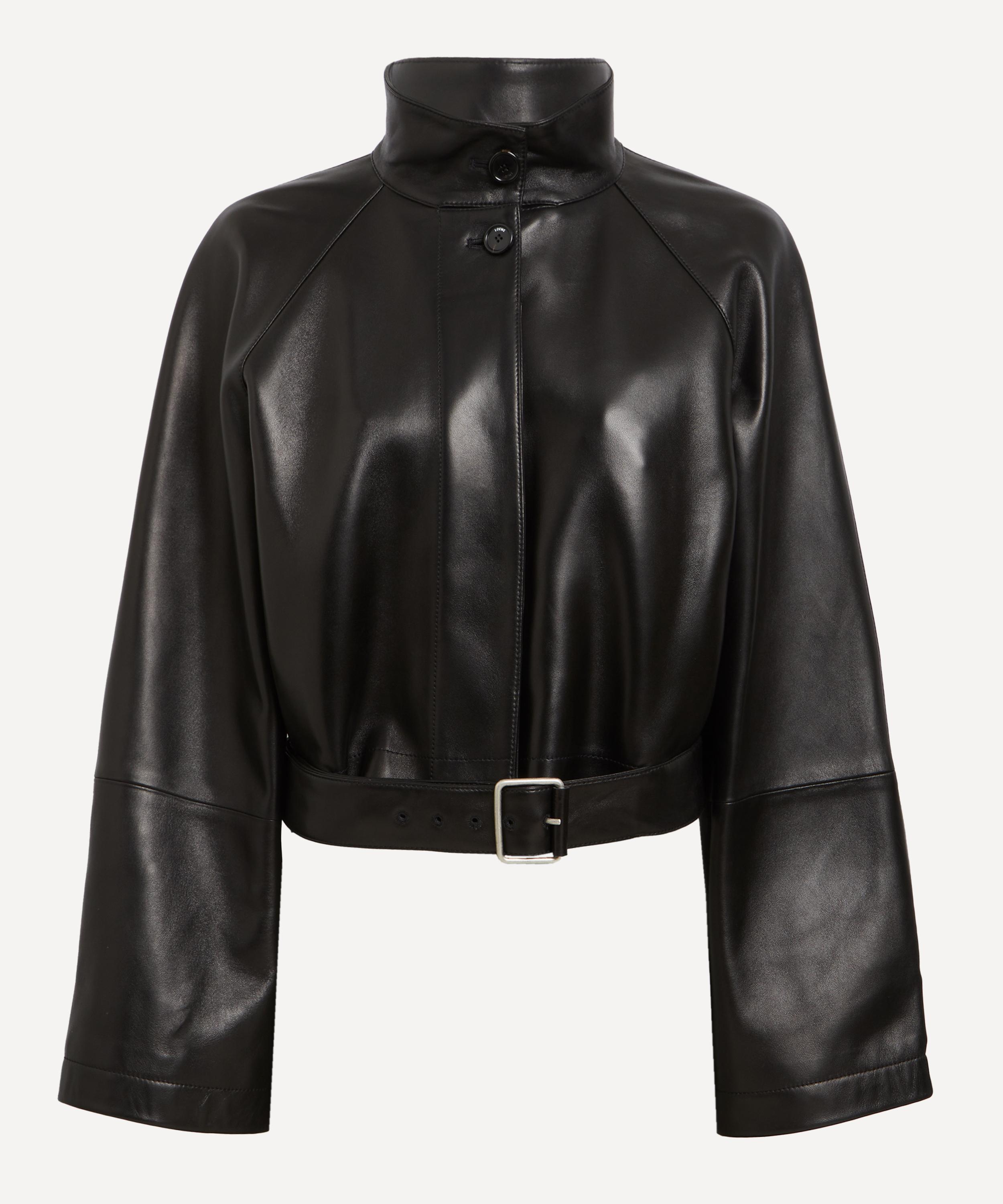 Loewe - Short Nappa Lambskin Trench Jacket image number 0