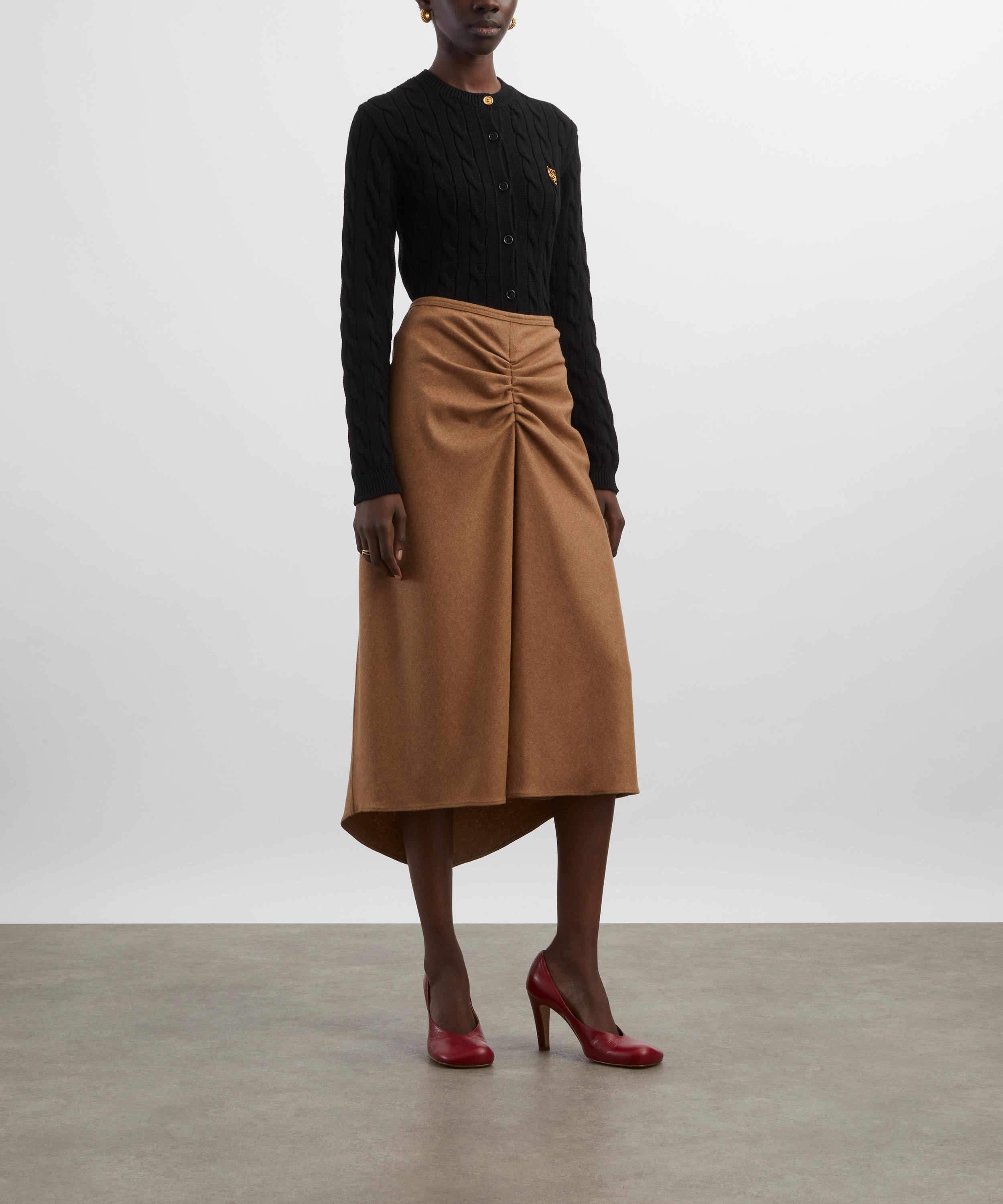 Loewe - Black Cropped Cotton Cardigan image number 1
