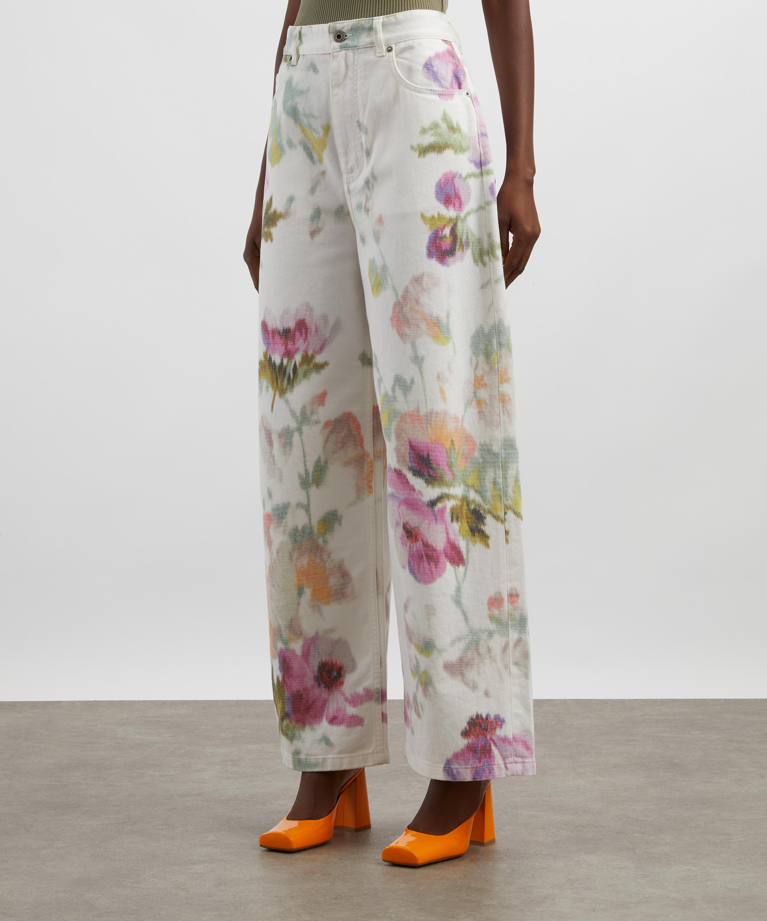 Loewe - Floral Denim Jeans image number 2