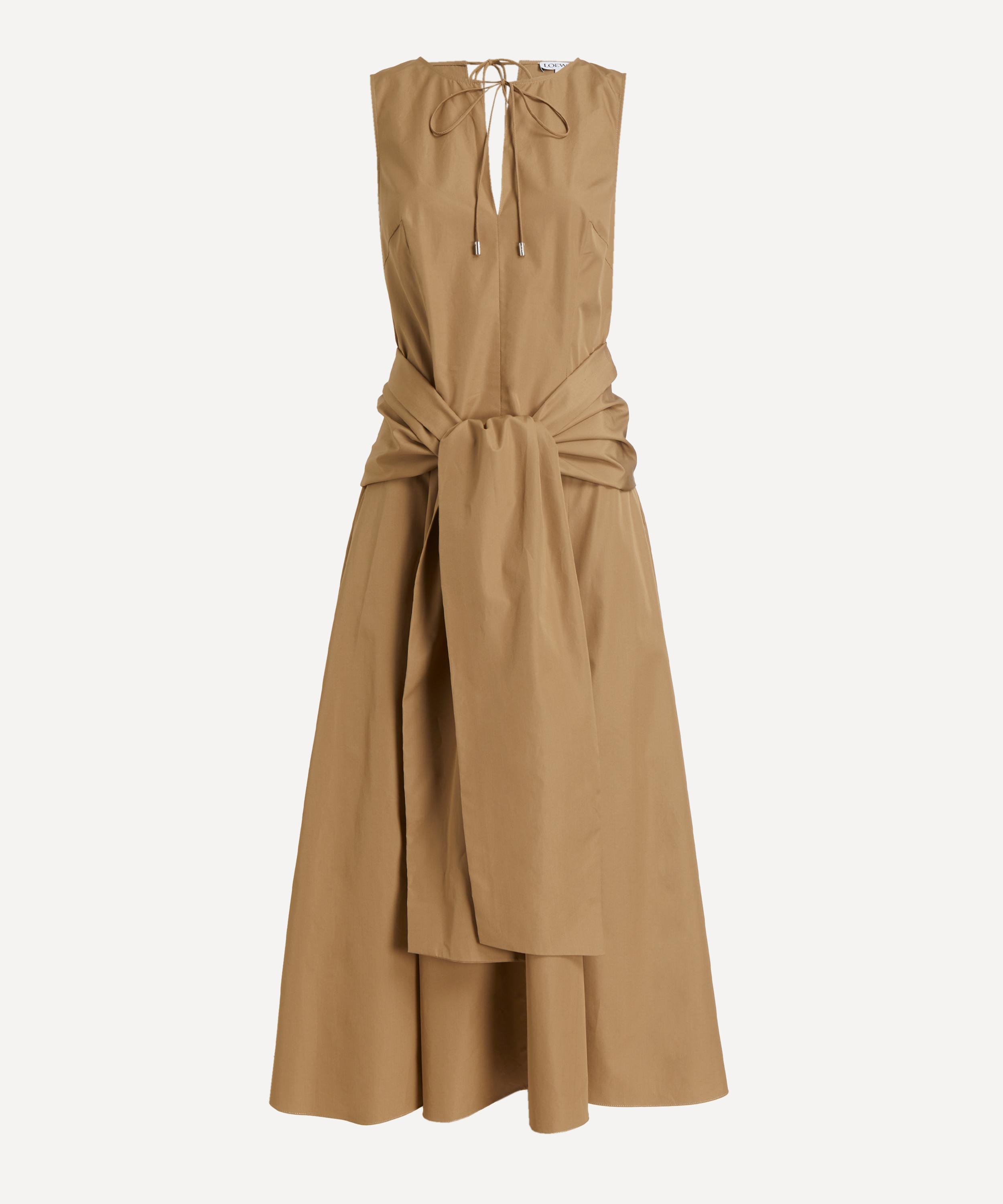 Loewe - Cotton Wrap Midi Dress