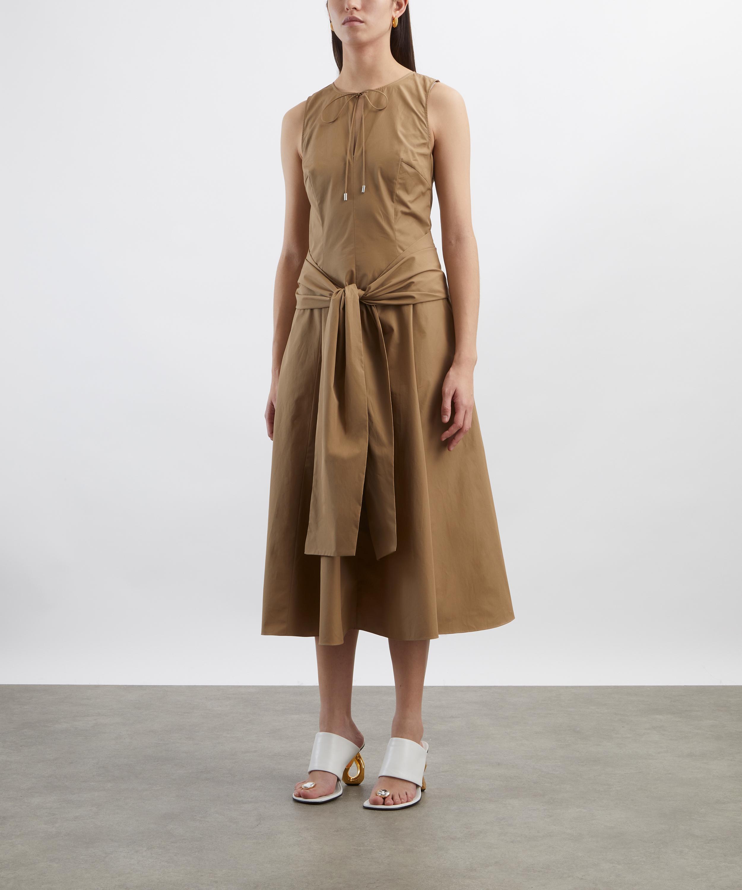 Loewe - Cotton Wrap Midi Dress image number 2