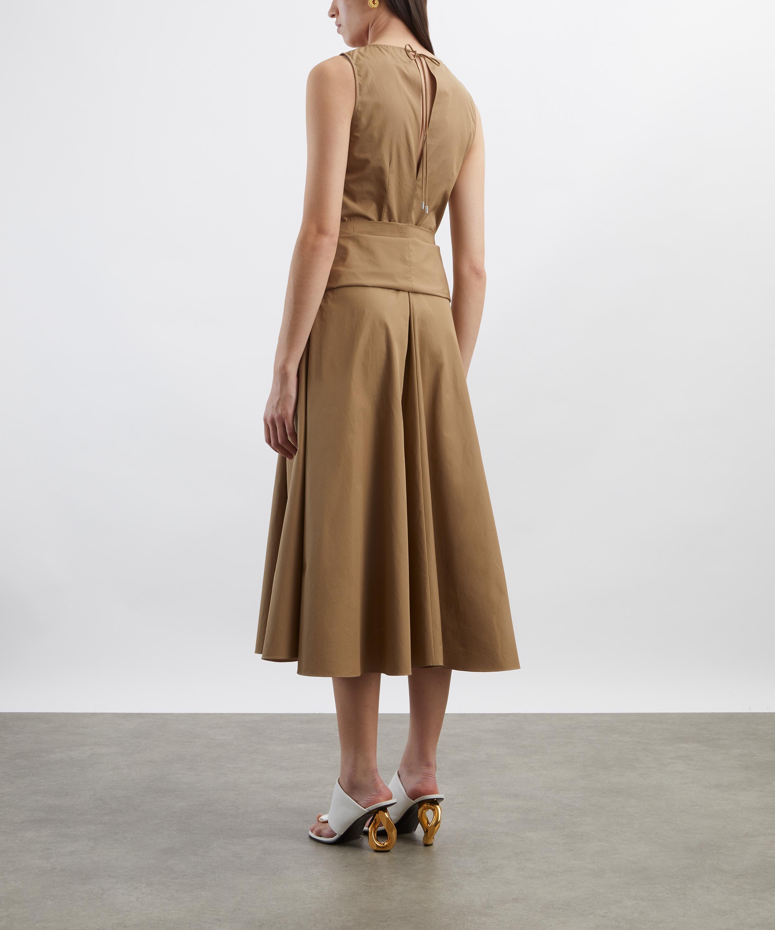 Loewe - Cotton Wrap Midi Dress image number 3