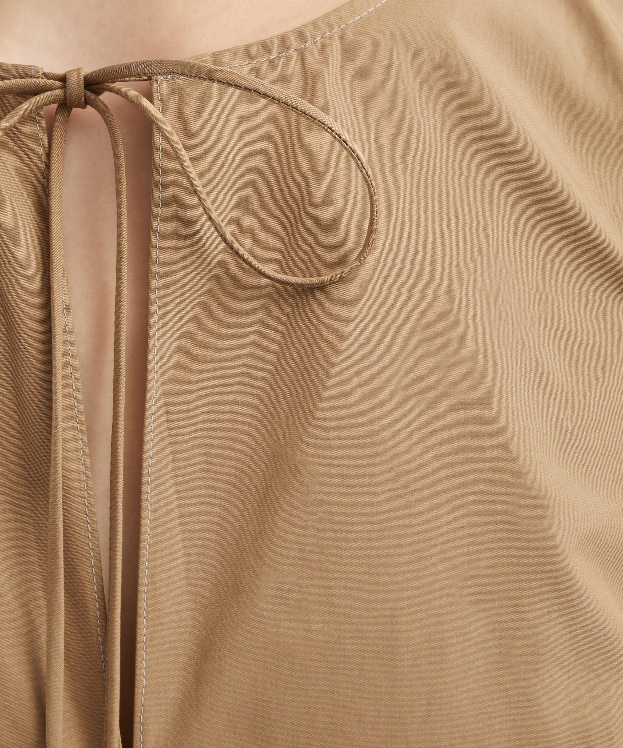 Loewe - Cotton Wrap Midi Dress image number 4