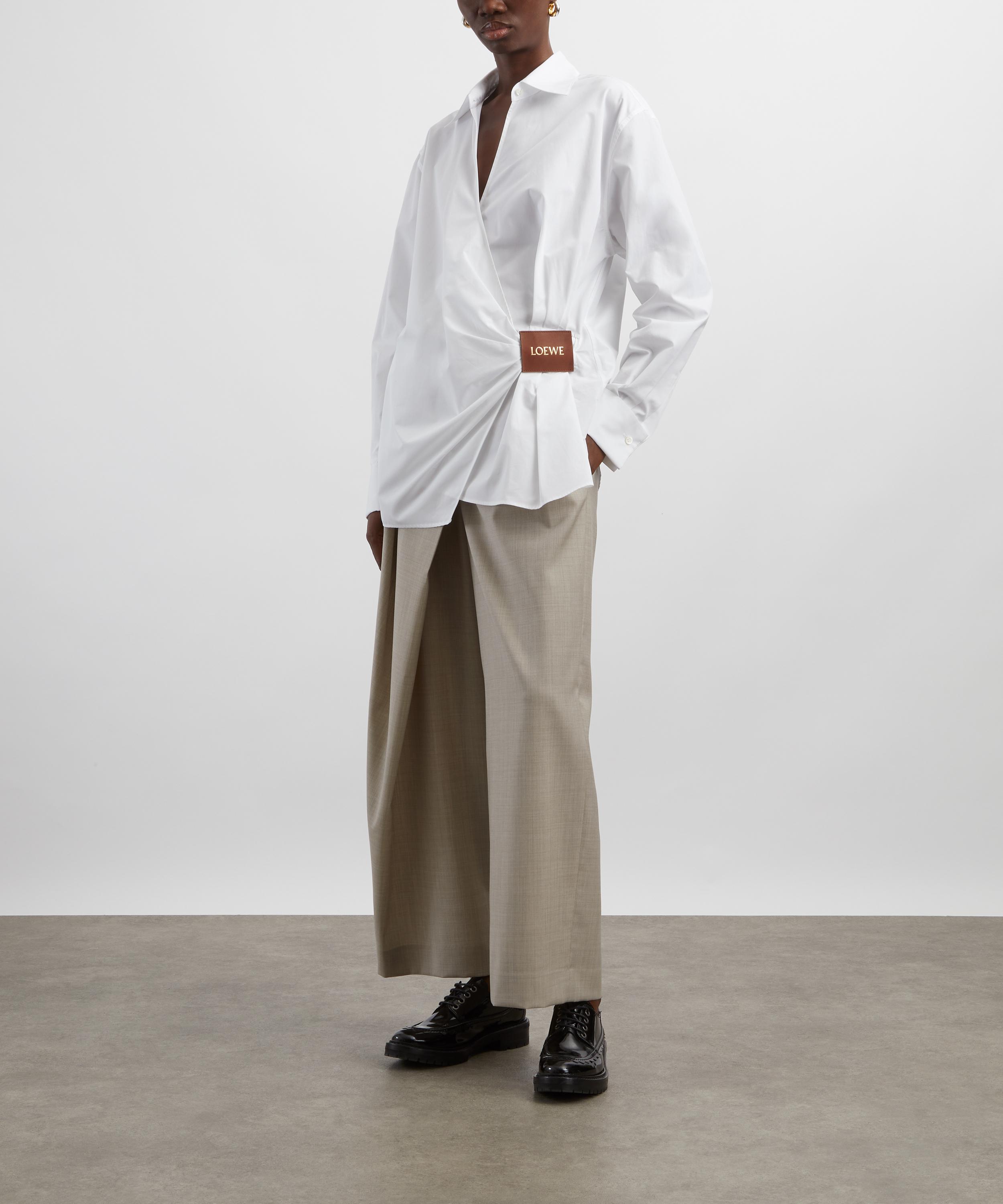 Loewe - Cropped Wrap Trousers image number 1