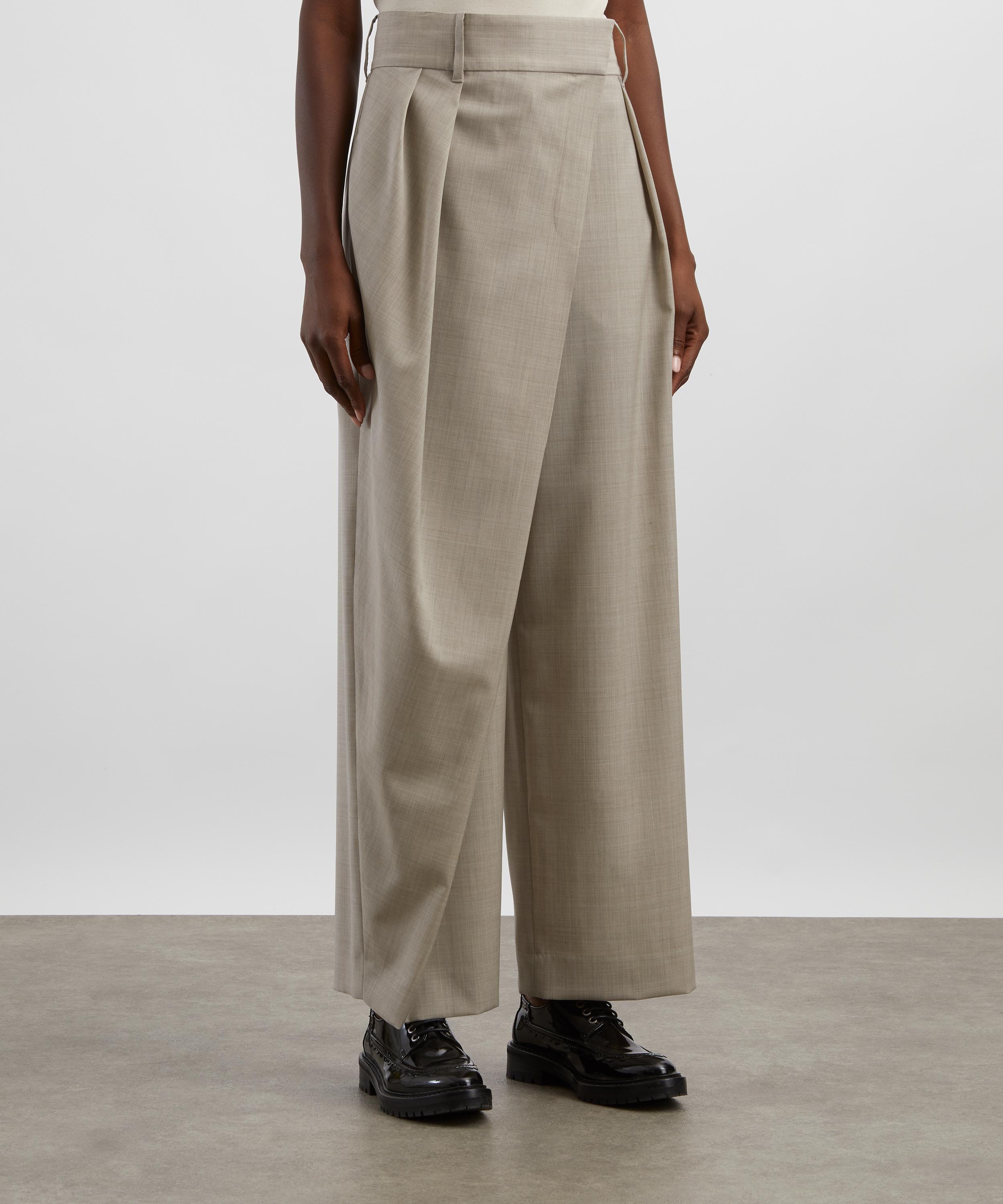 Loewe - Cropped Wrap Trousers image number 2