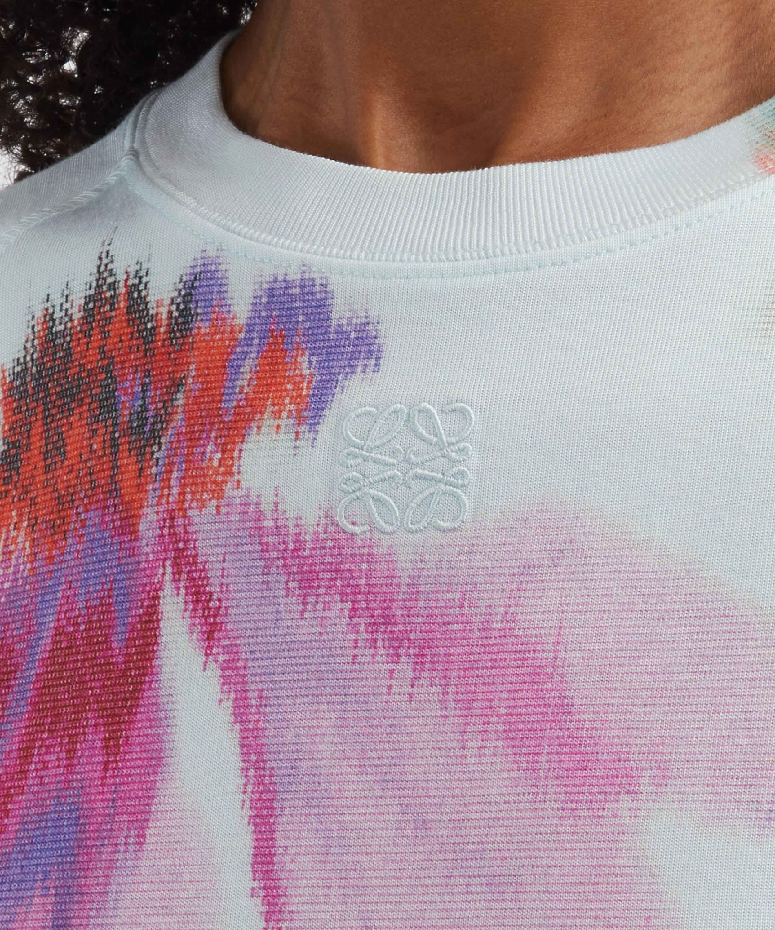 Loewe - Floral Print T-Shirt image number 3