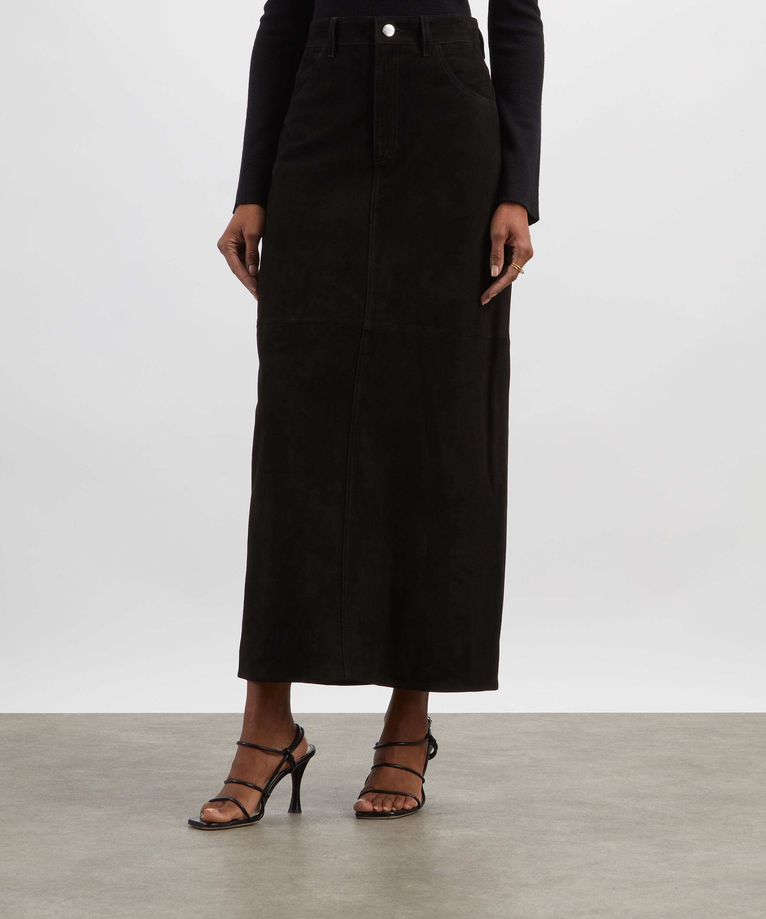 Ivy Oak - Lisanna Rose Suede  Maxi Skirt image number 2