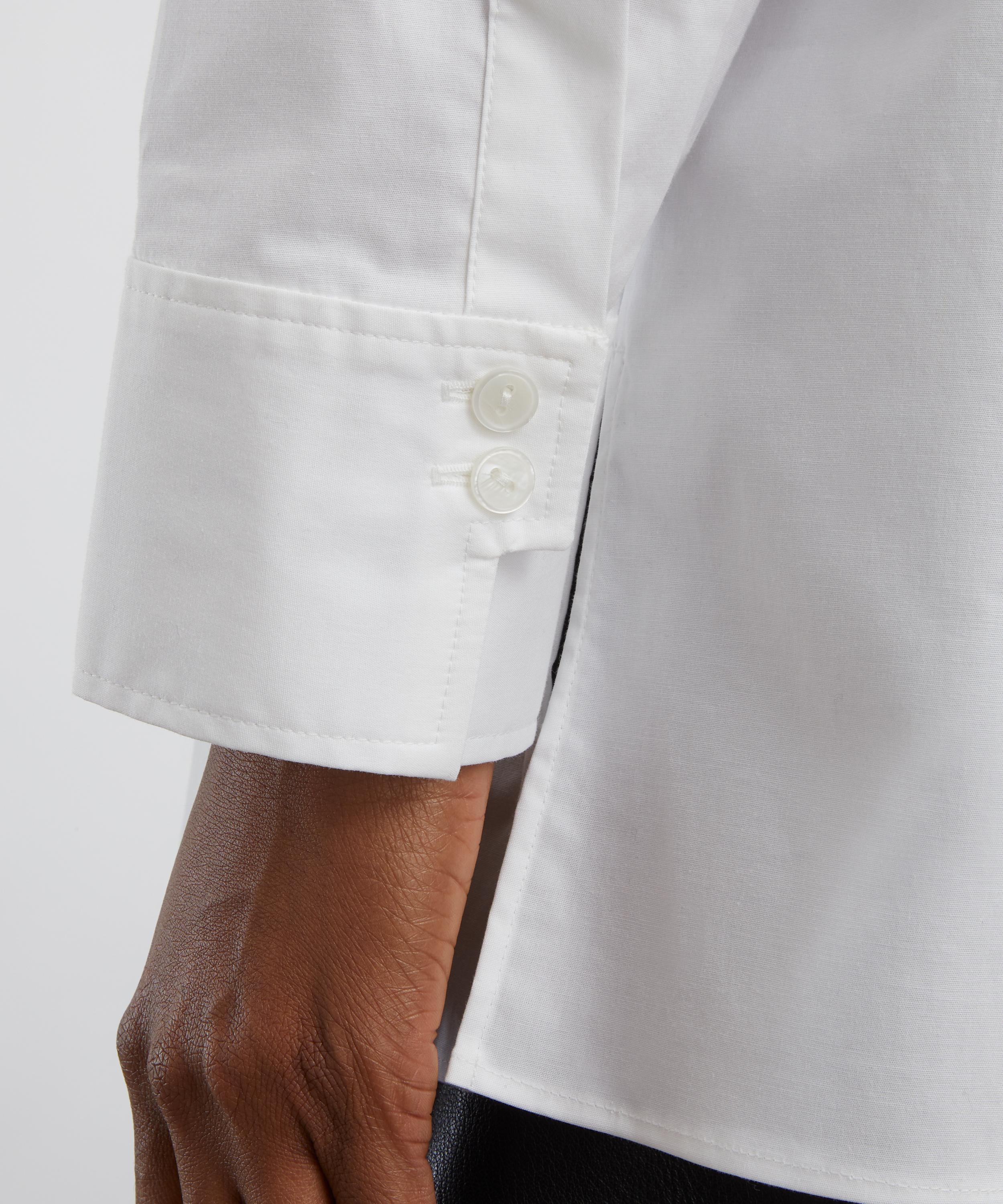 Ivy Oak - White Emory Cotton Poplin Shirt image number 4