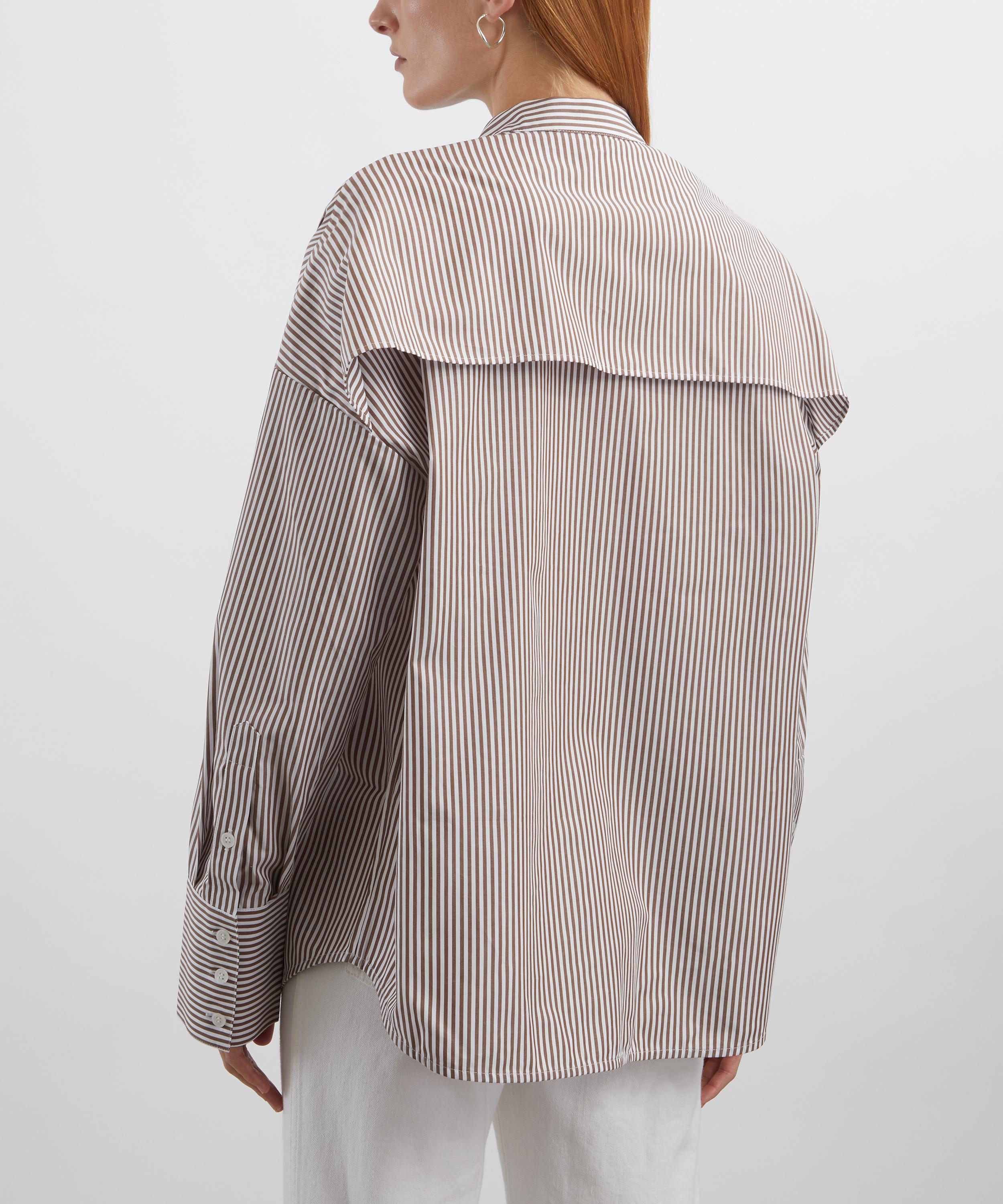 Ivy Oak - Eve Brown Stripe Shirt image number 3
