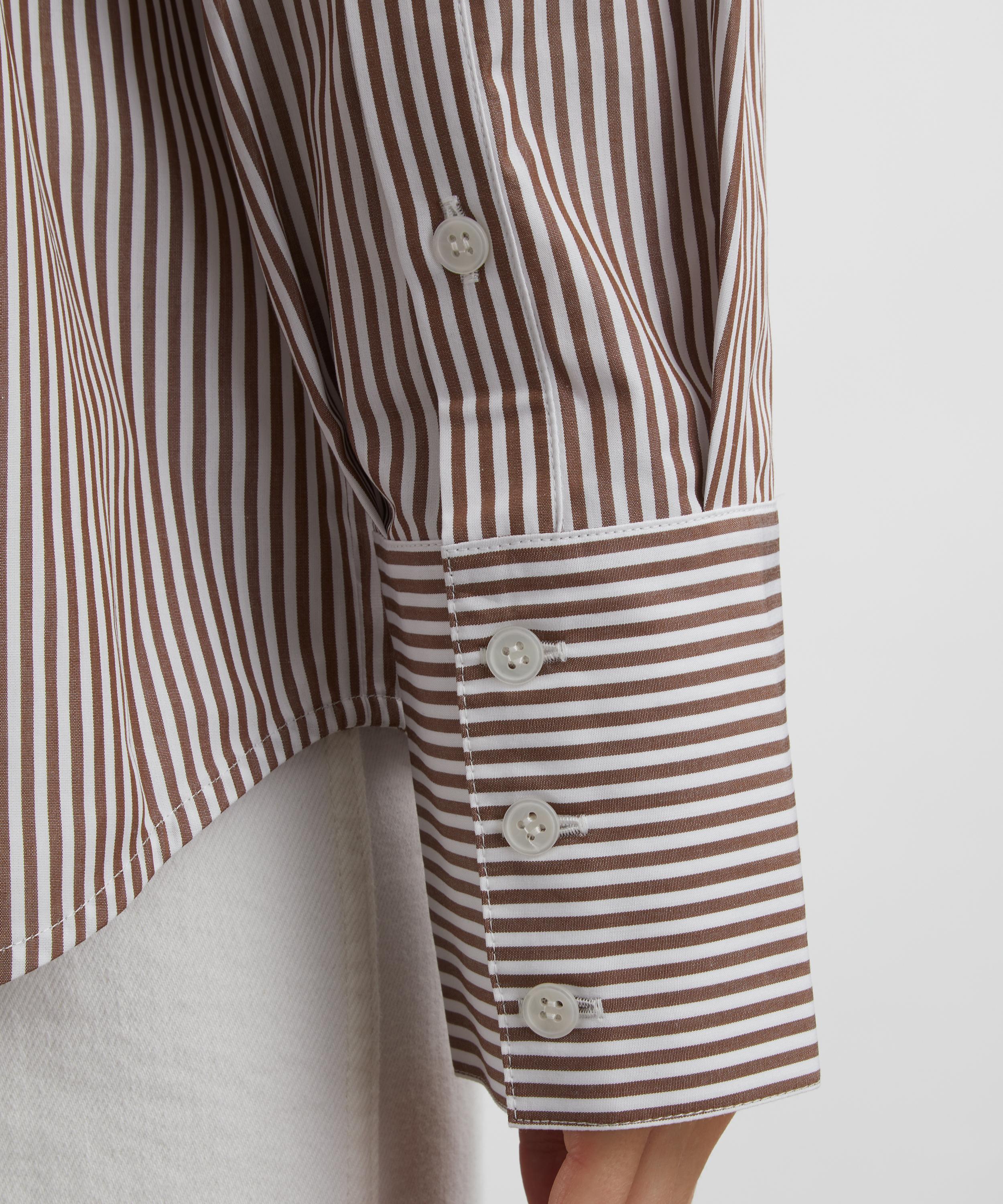 Ivy Oak - Eve Brown Stripe Shirt image number 4