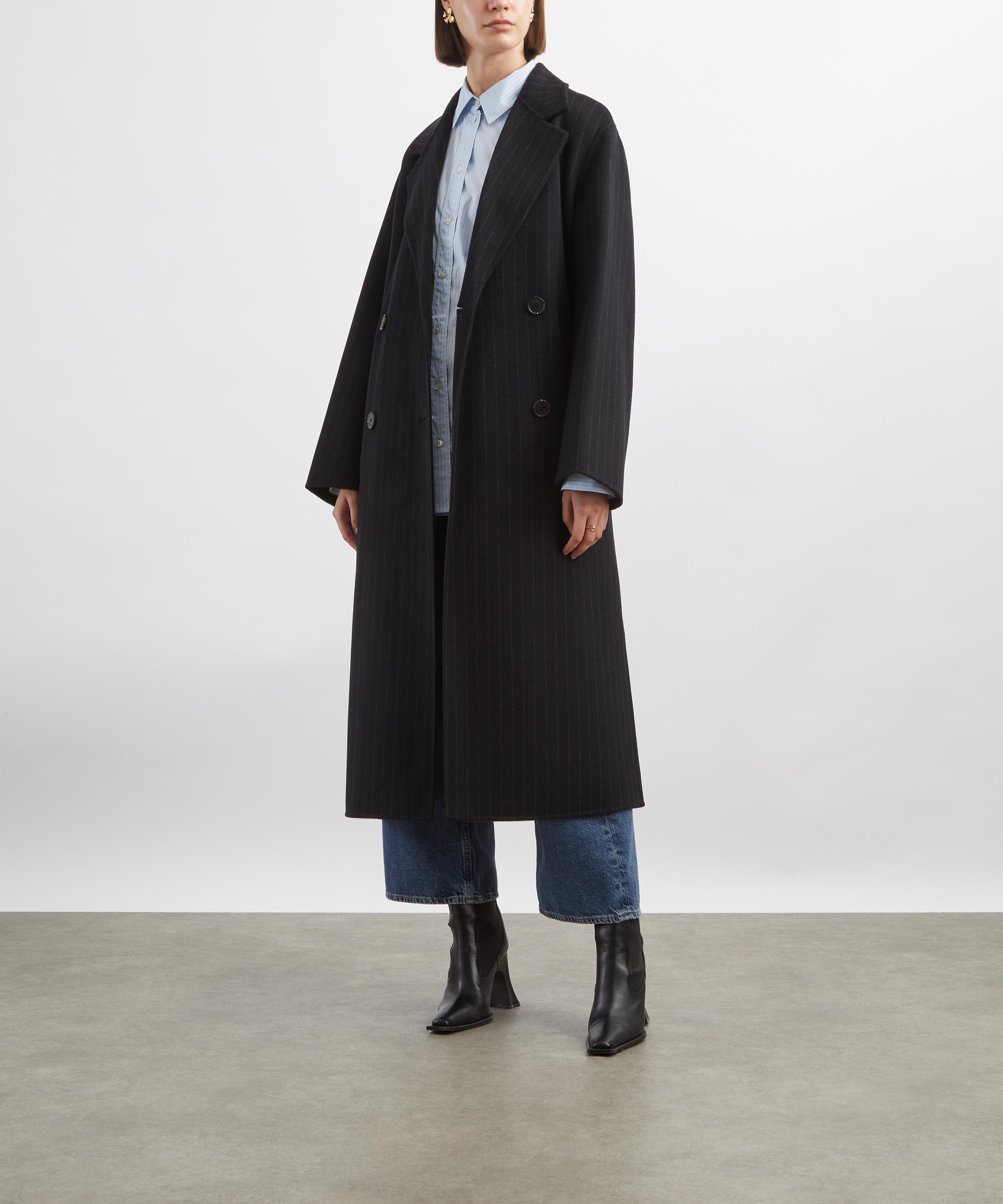Ivy Oak - Clara Pinstripe Wool Coat image number 1