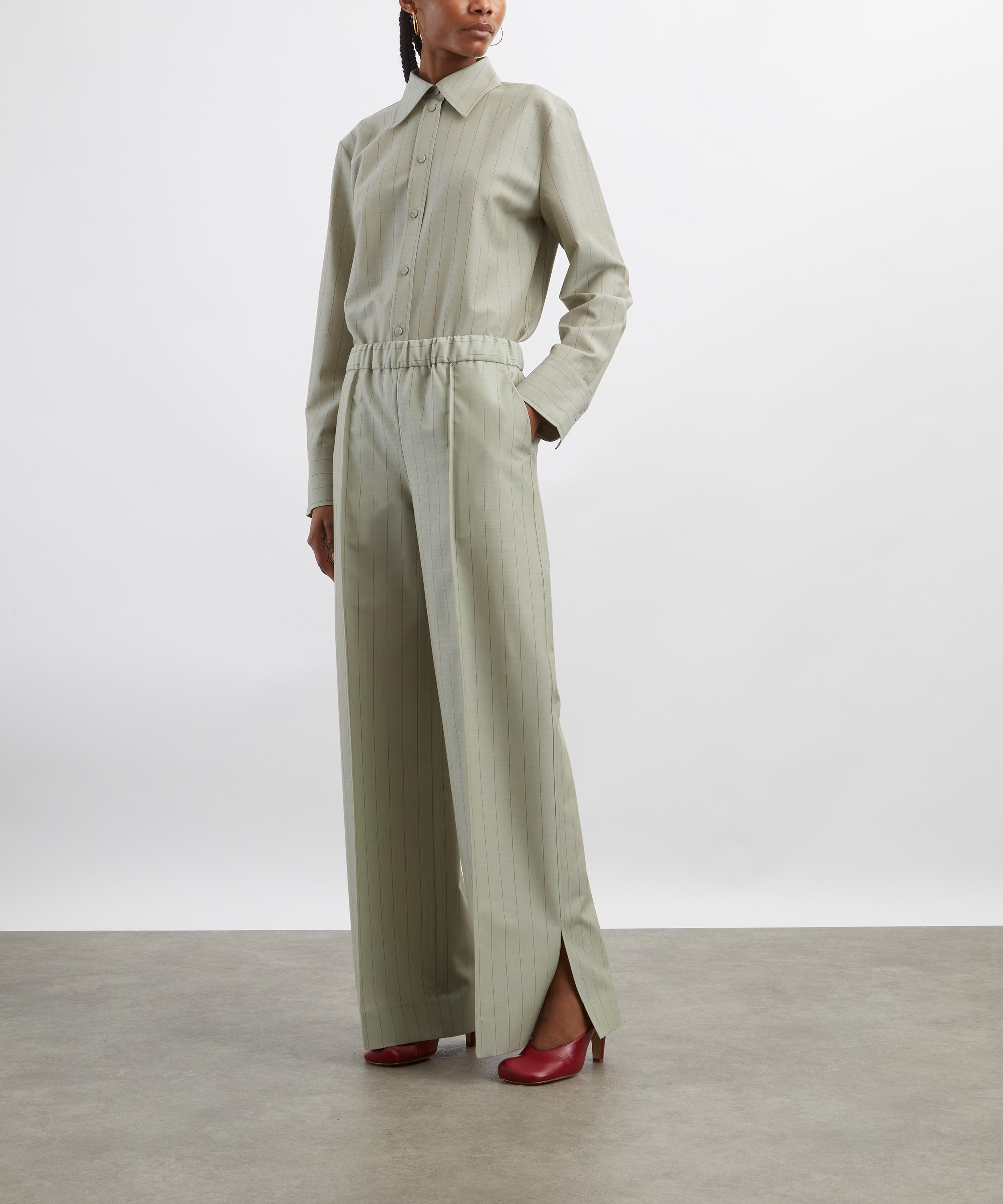 Jil Sander - Straight-Leg Pleated Trousers image number 1