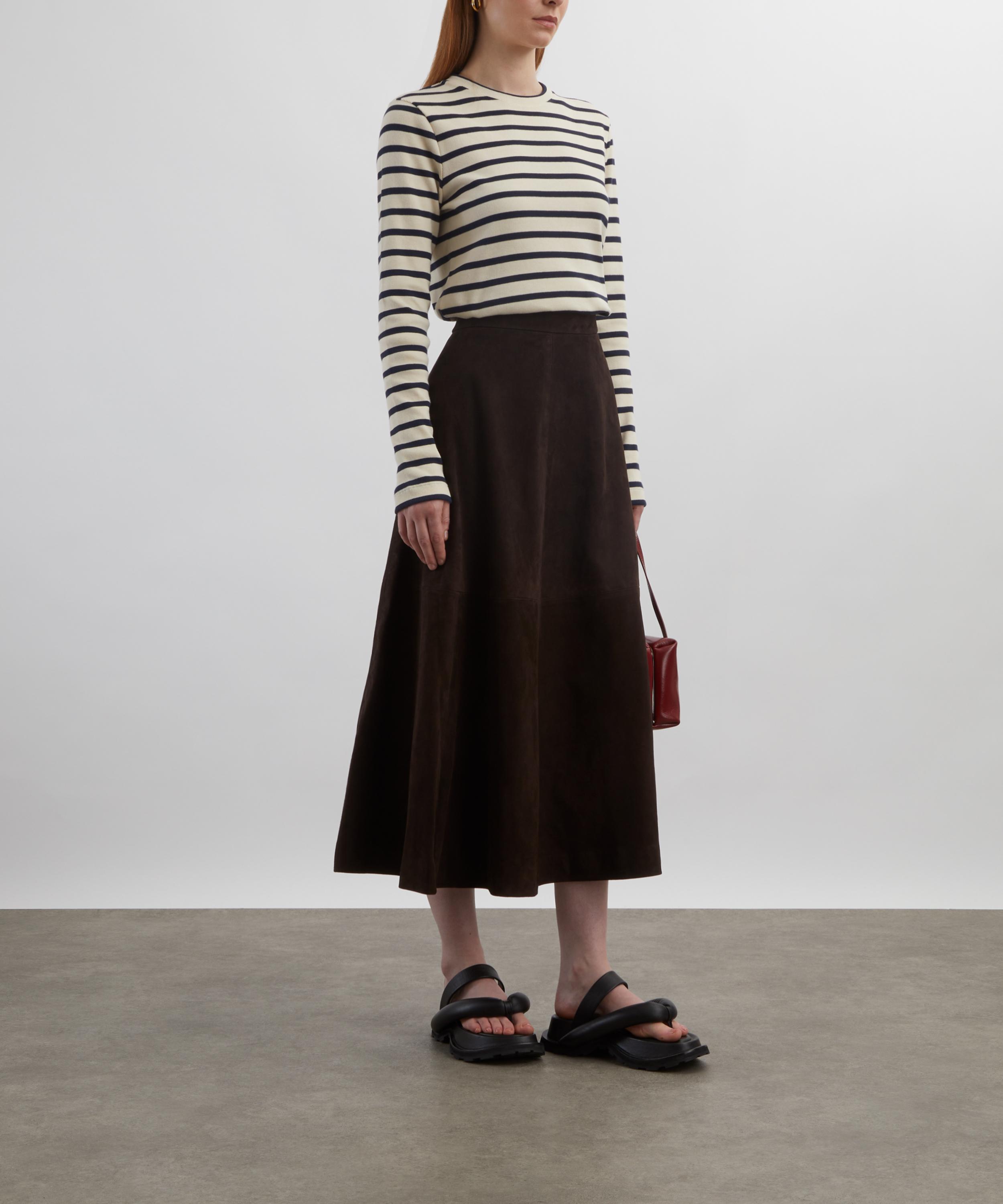 Jil Sander - Long-Sleeve Striped Top image number 1