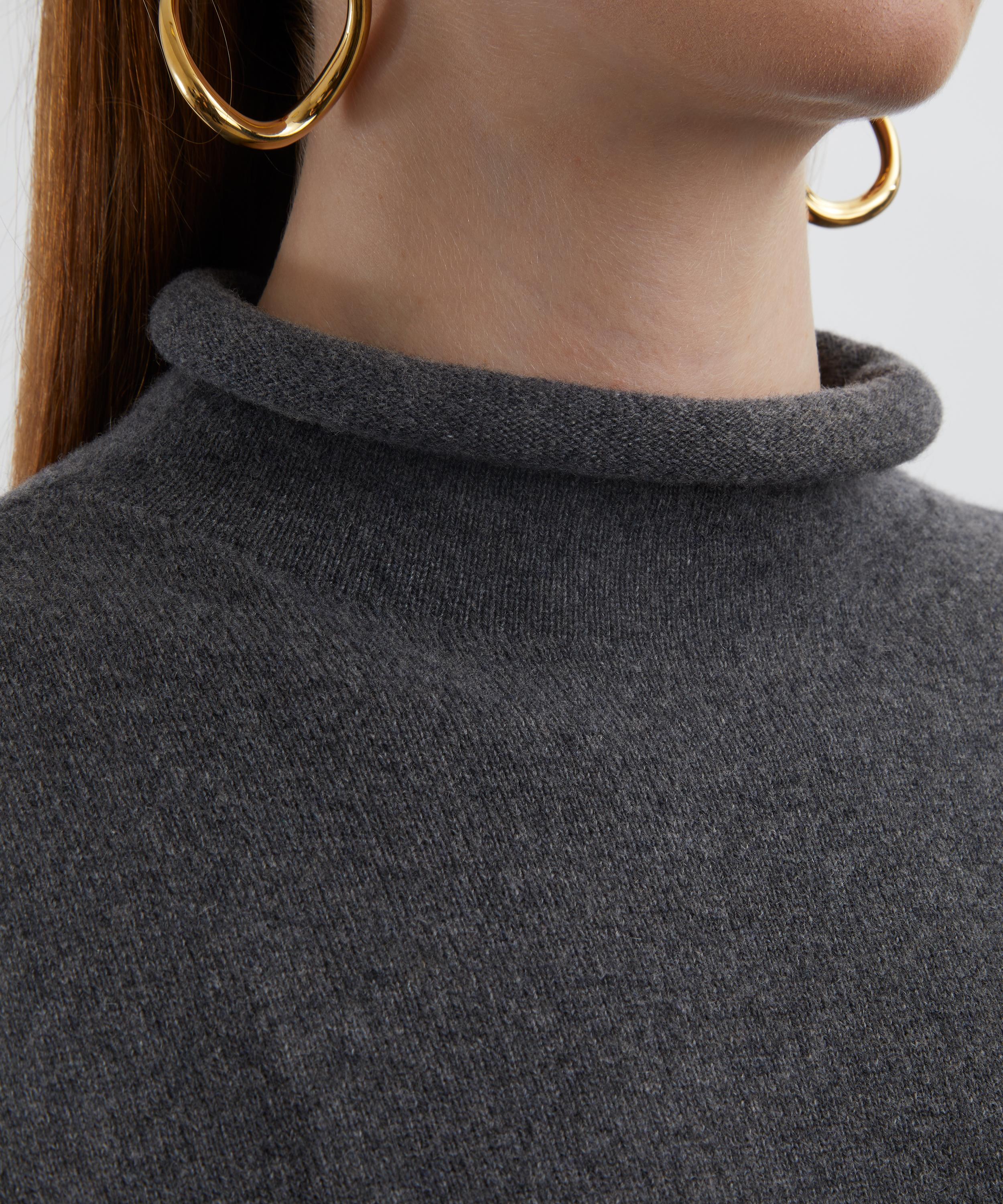 Jil Sander - High-Neck Cashmere Jumper image number 4