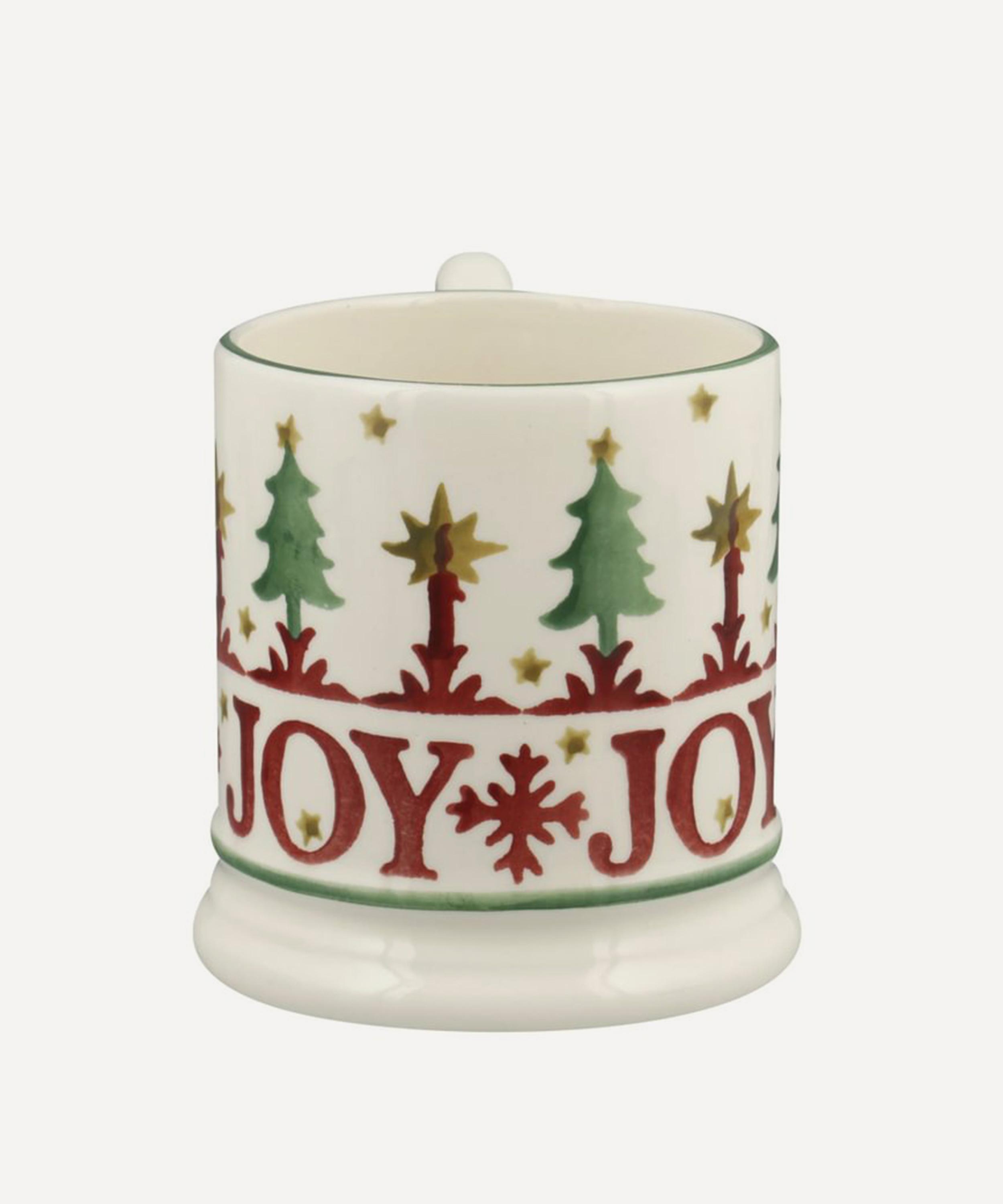 Emma Bridgewater - Christmas Joy Half-Pint Mugs Set of Two image number 1
