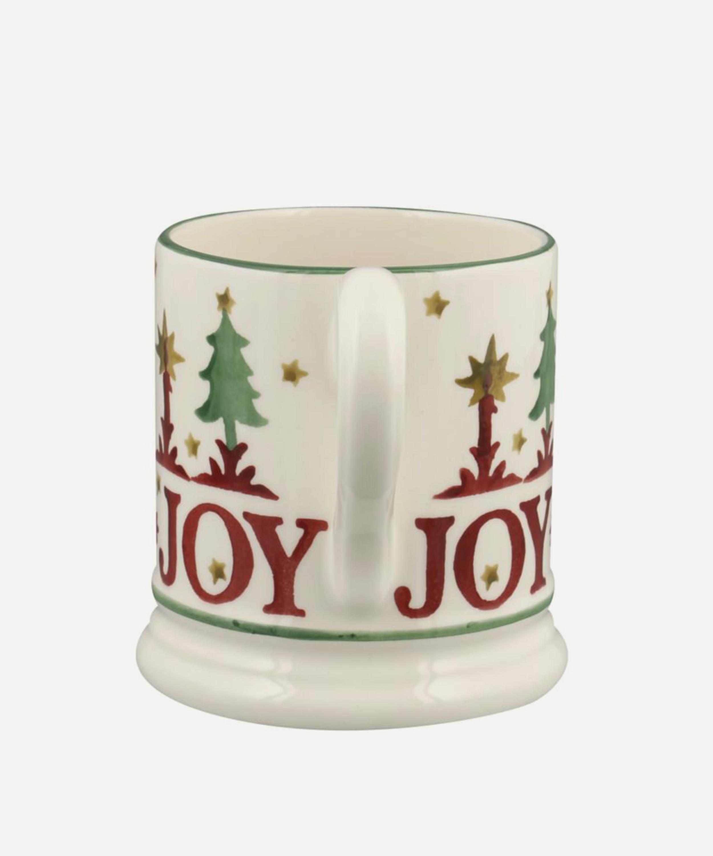 Emma Bridgewater - Christmas Joy Half-Pint Mugs Set of Two image number 2