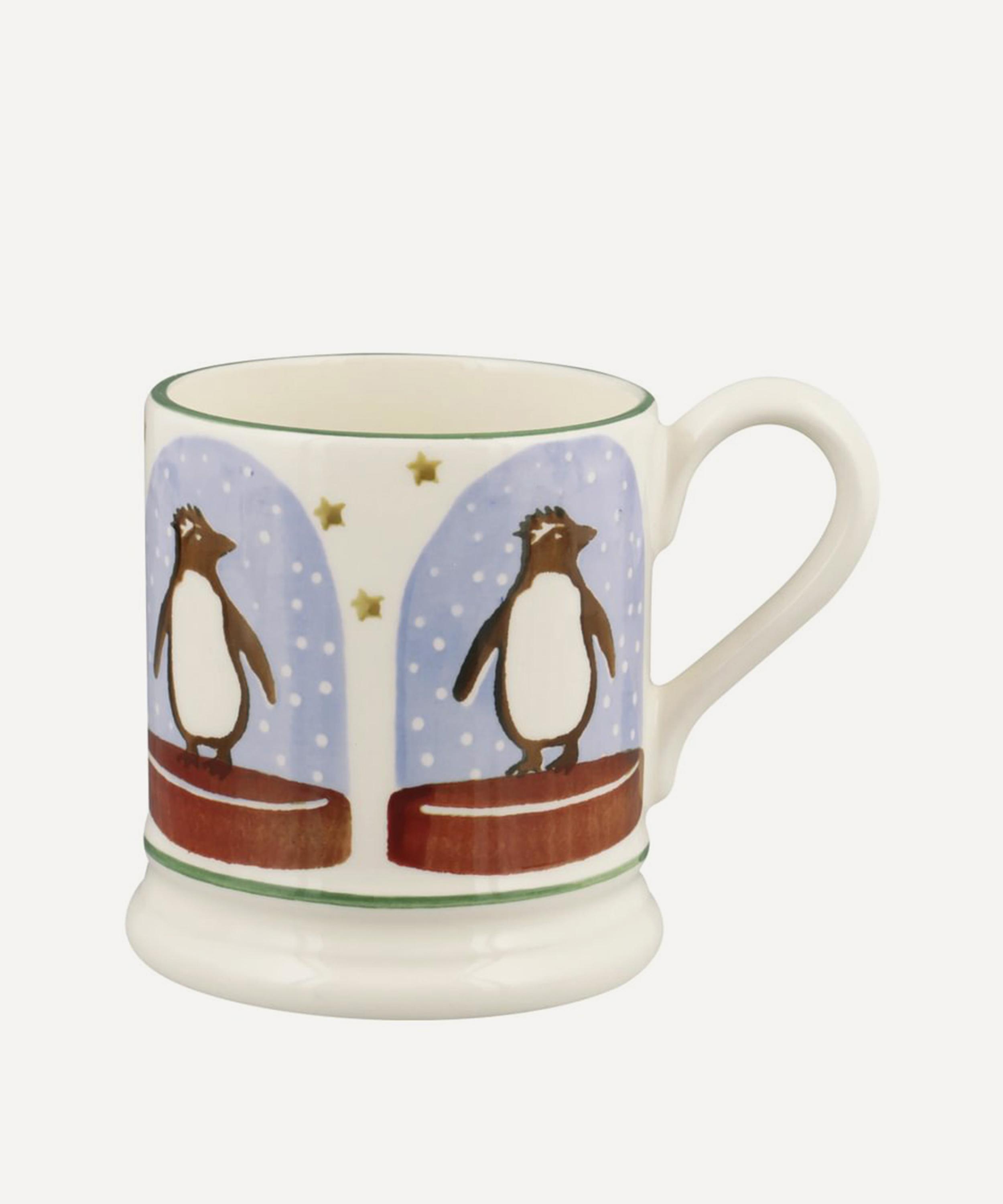 Emma Bridgewater - Penguin Snow Globe Half-Pint Mug