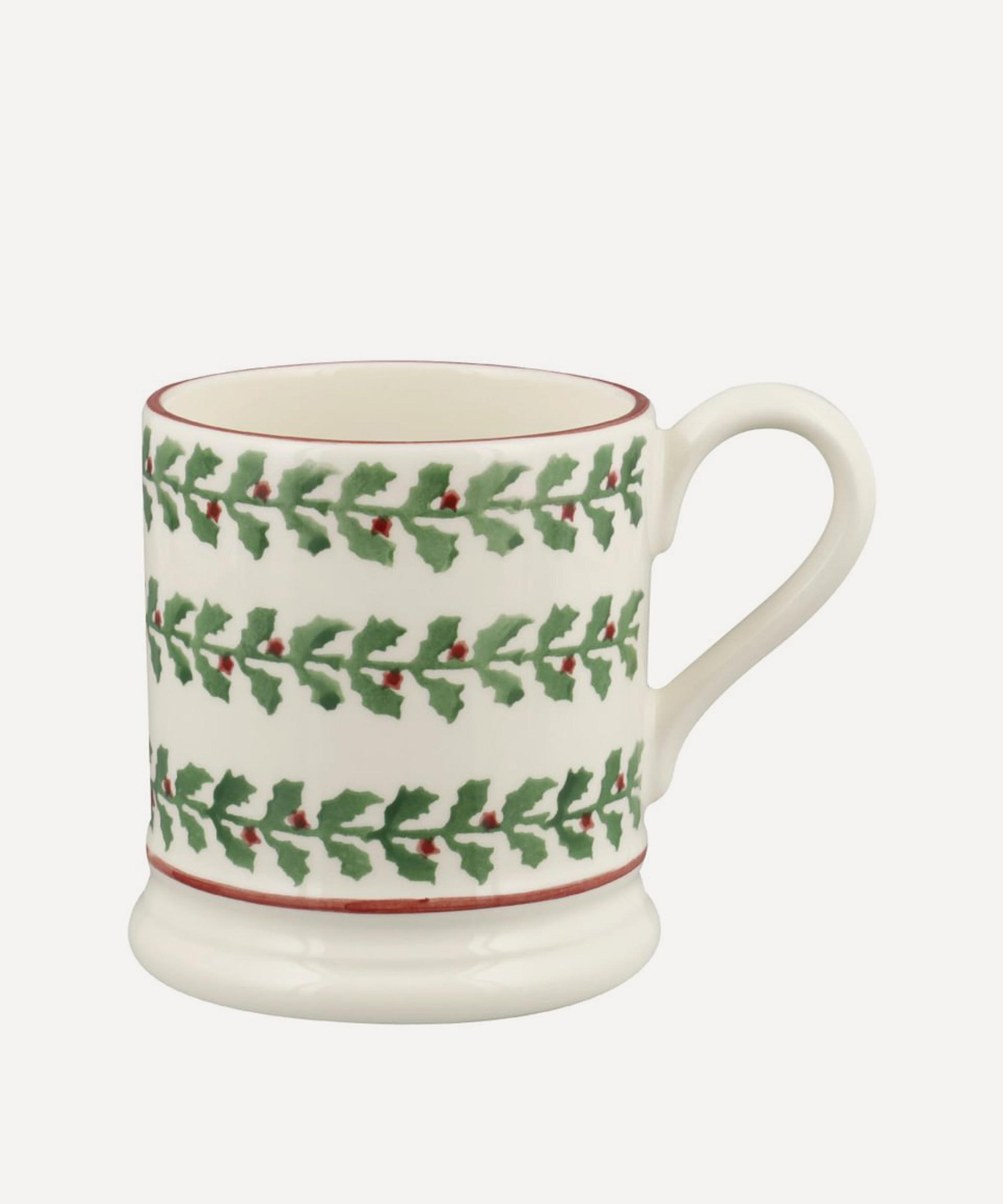 Emma Bridgewater - Tiny Holly Half-Pint Mug