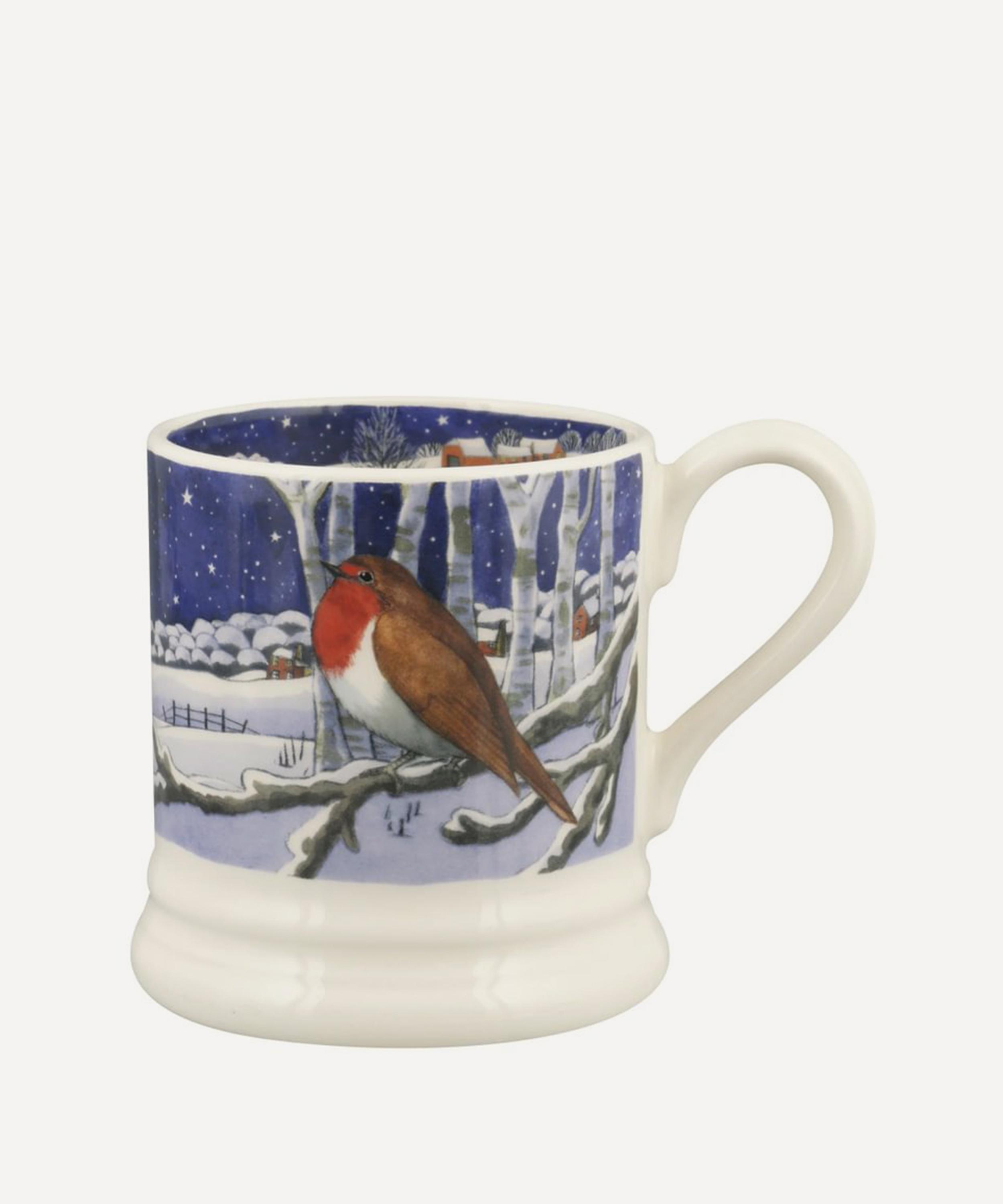 Emma Bridgewater - Midnight Robin Half-Pint Mug