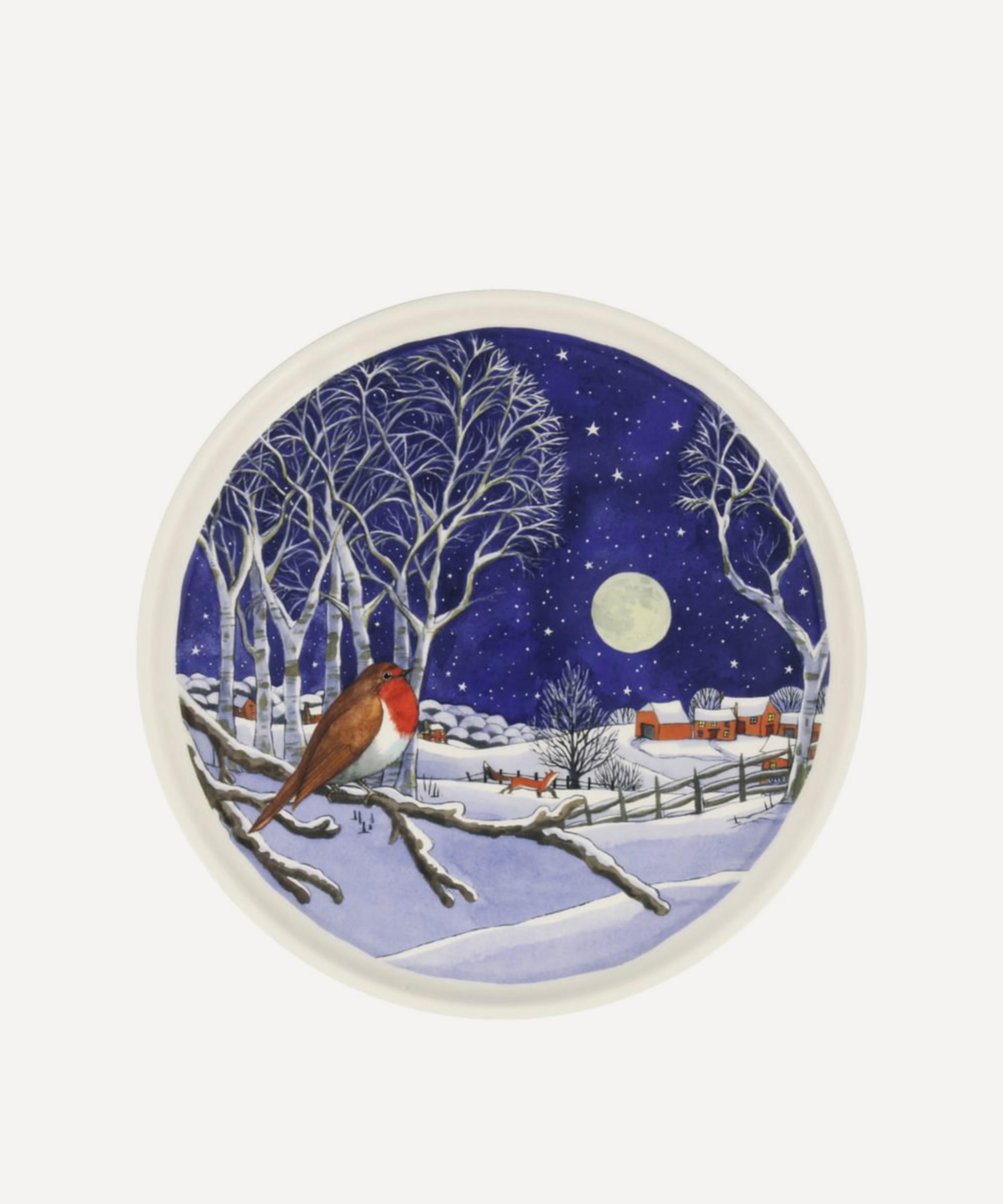 Emma Bridgewater - Midnight Robin Flat Serving Plate