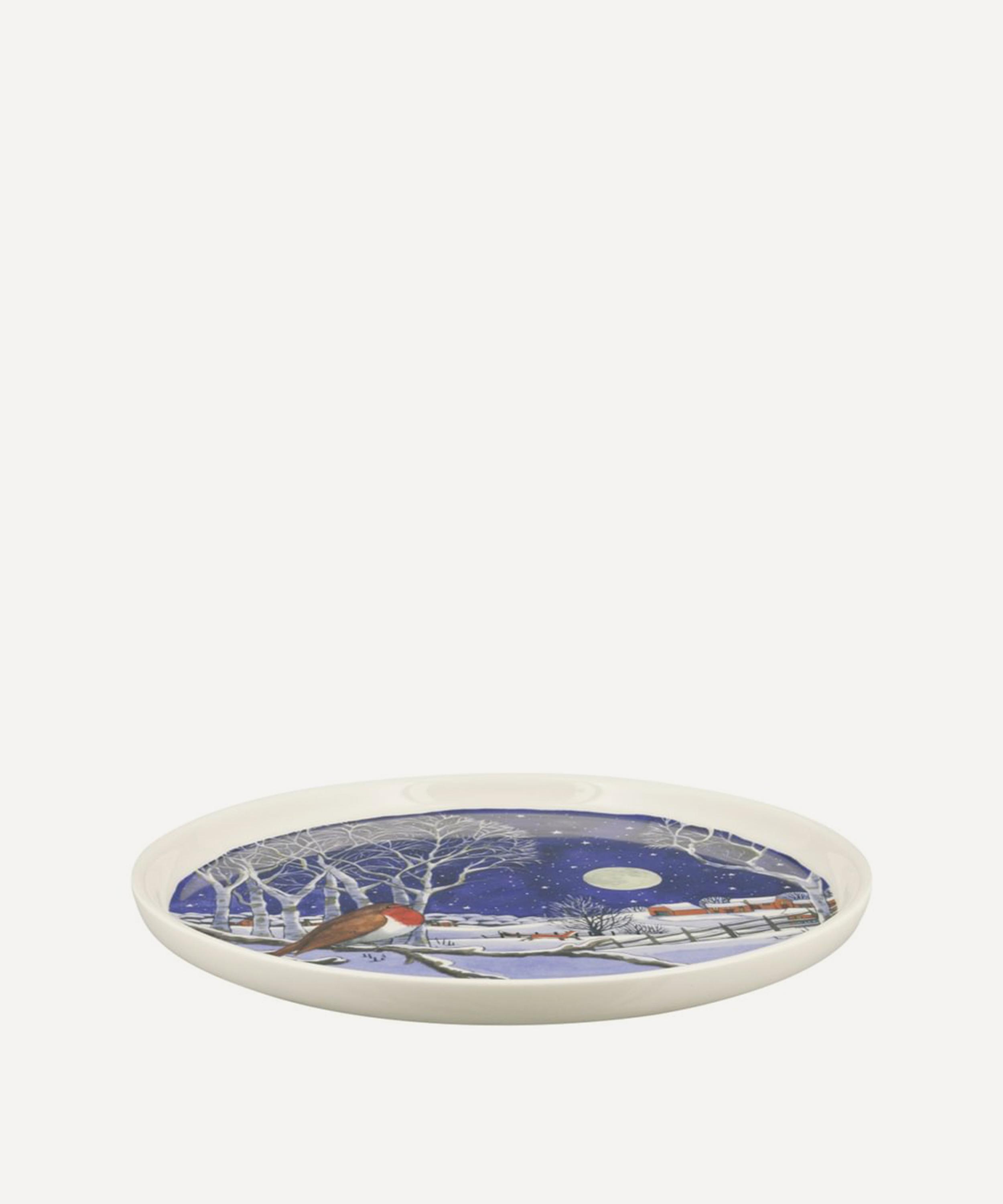 Emma Bridgewater - Midnight Robin Flat Serving Plate image number 1