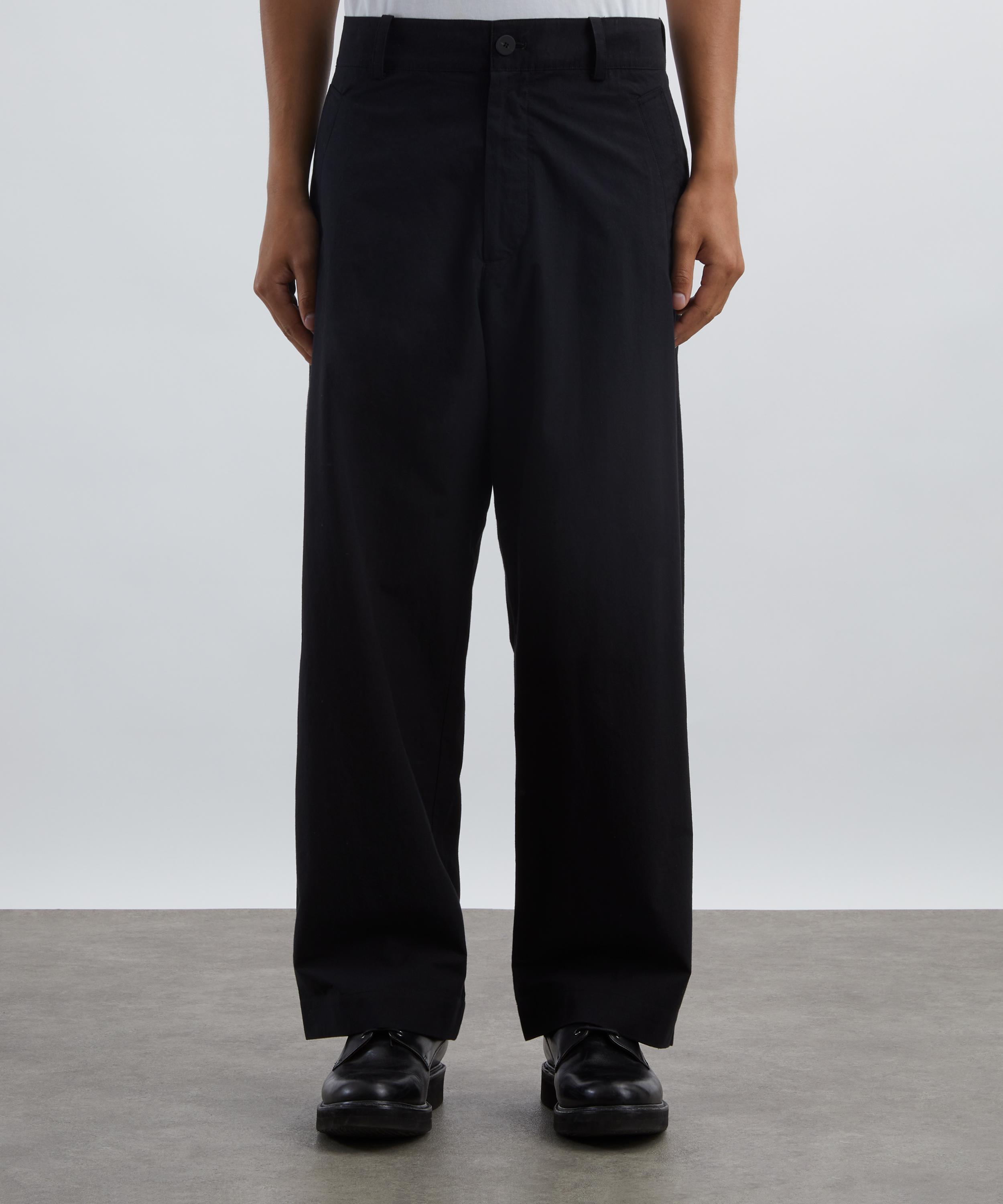 Studio Nicholson Mura Graphite Oversized Cotton Trousers | Liberty