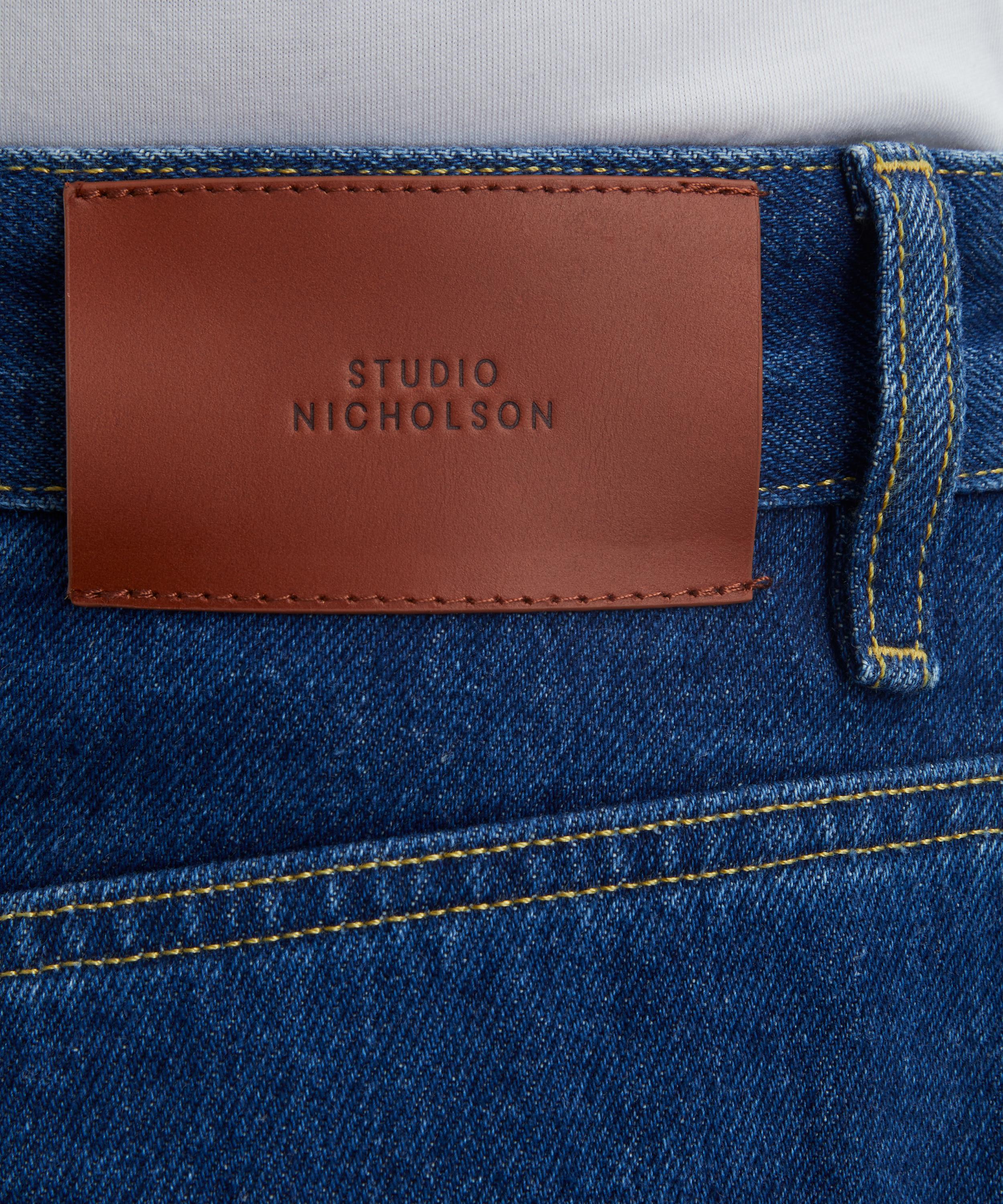 Studio Nicholson - Paulo Wide Denim Jeans image number 4