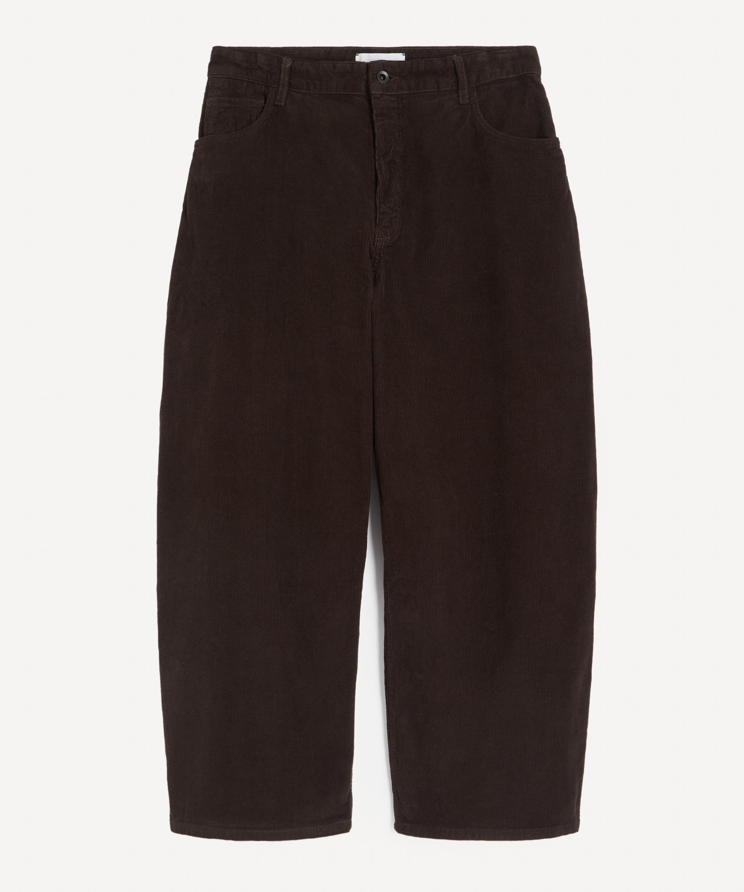 Studio Nicholson - Paolo Wide Denim Jeans in Coffee image number 0