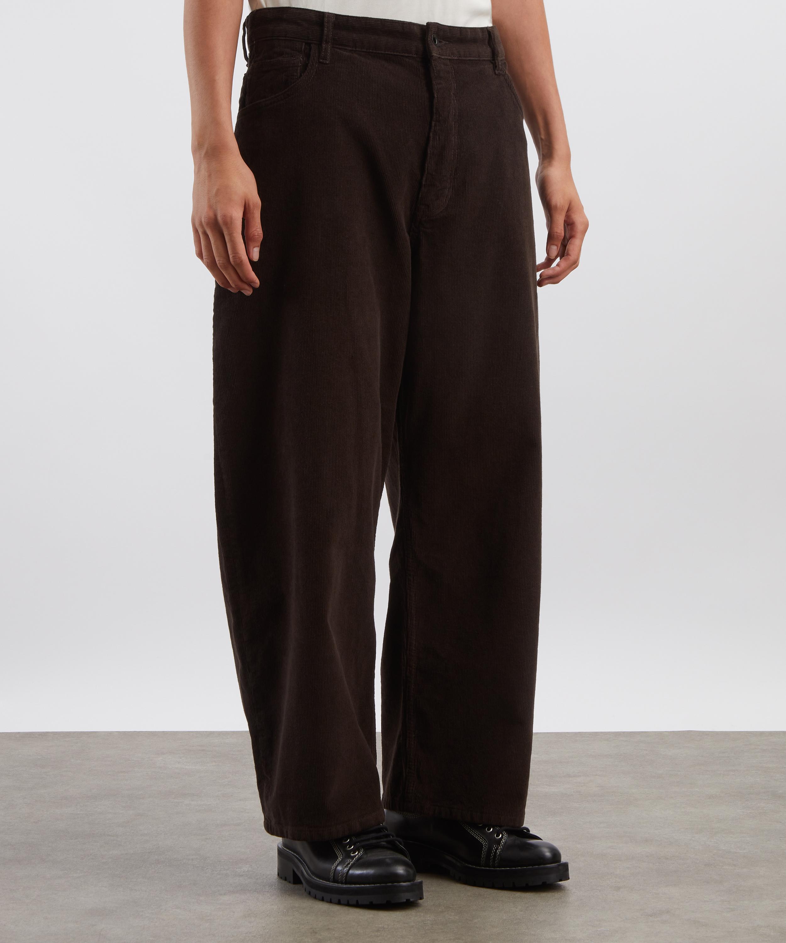 Studio Nicholson - Paolo Wide Denim Jeans in Coffee image number 2