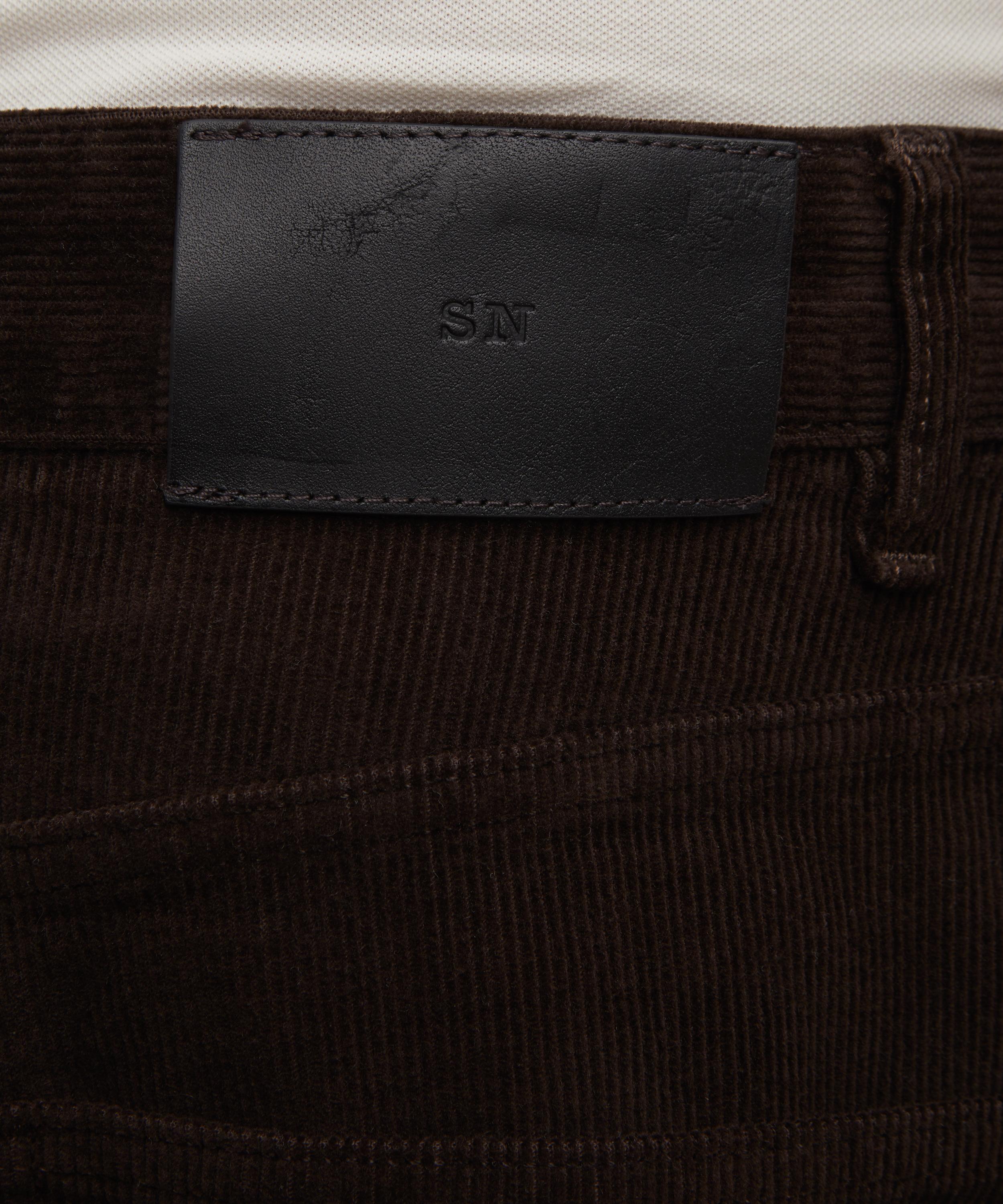Studio Nicholson - Paolo Wide Denim Jeans in Coffee image number 4