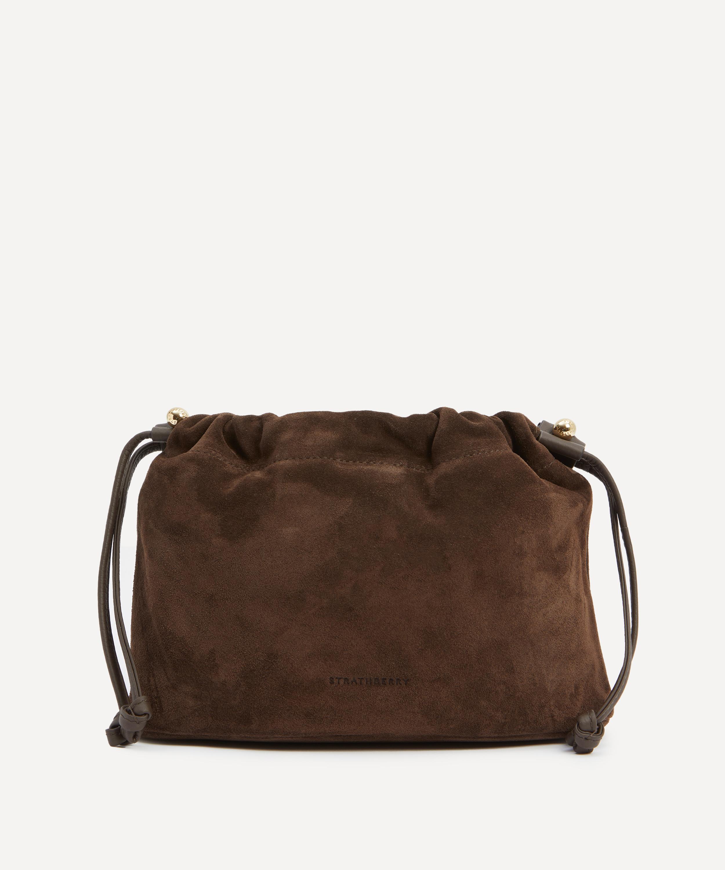 Strathberry - Charlotte Leather Drawstring Bag image number 0