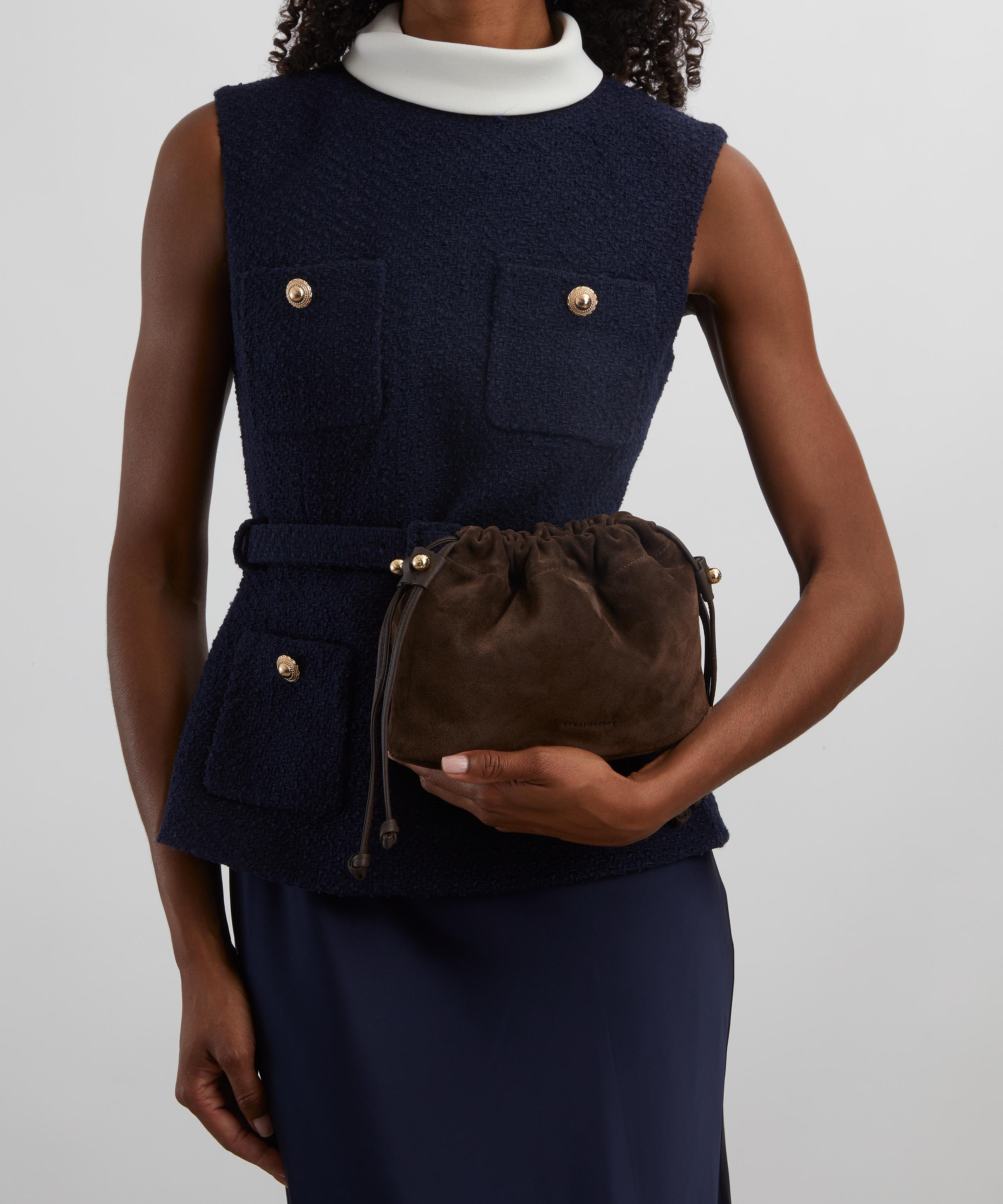 Strathberry - Charlotte Leather Drawstring Bag image number 1
