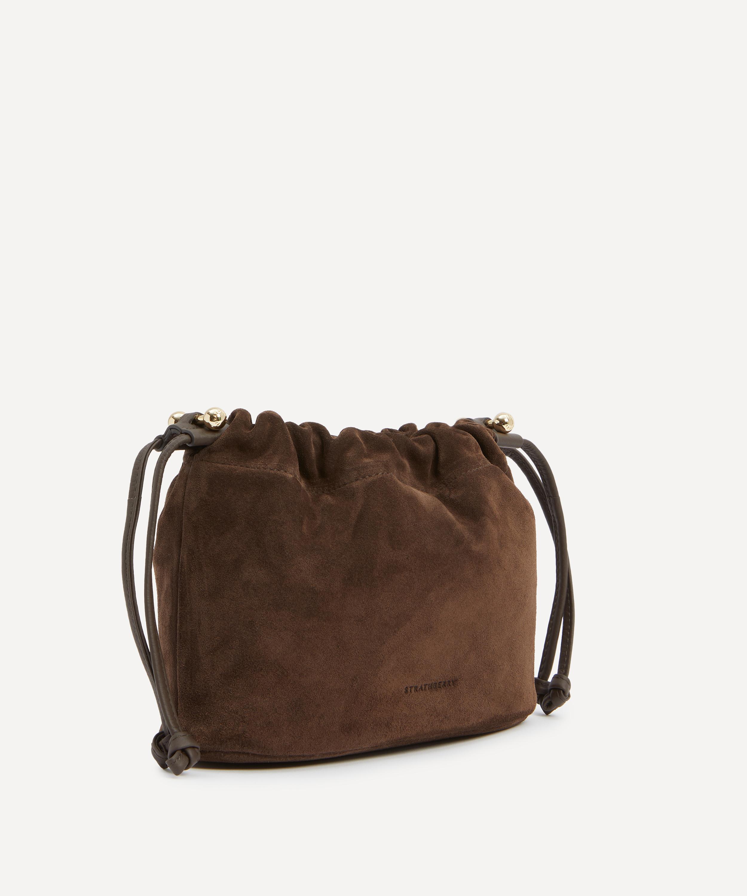Strathberry - Charlotte Leather Drawstring Bag image number 1