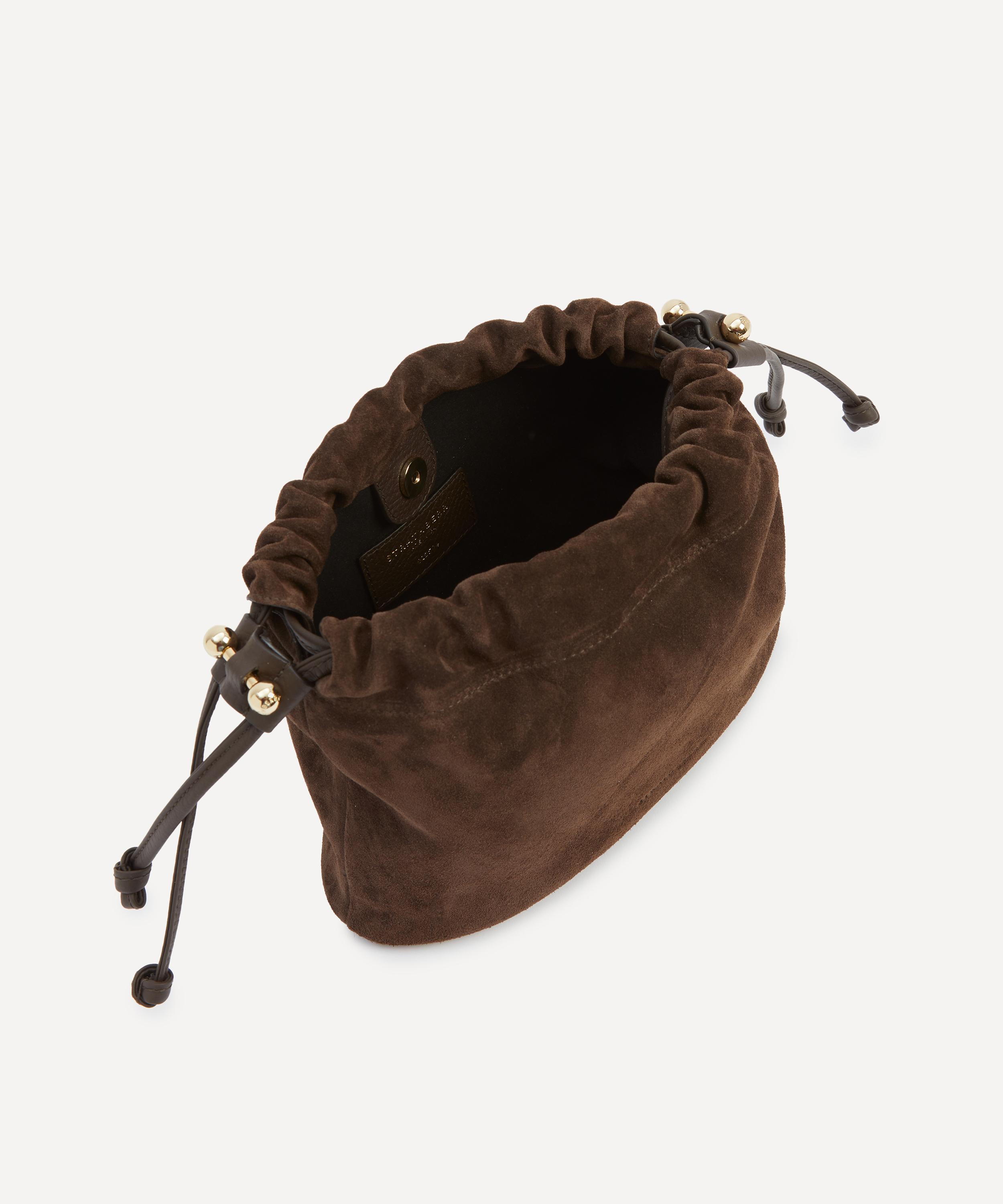 Strathberry - Charlotte Leather Drawstring Bag image number 4