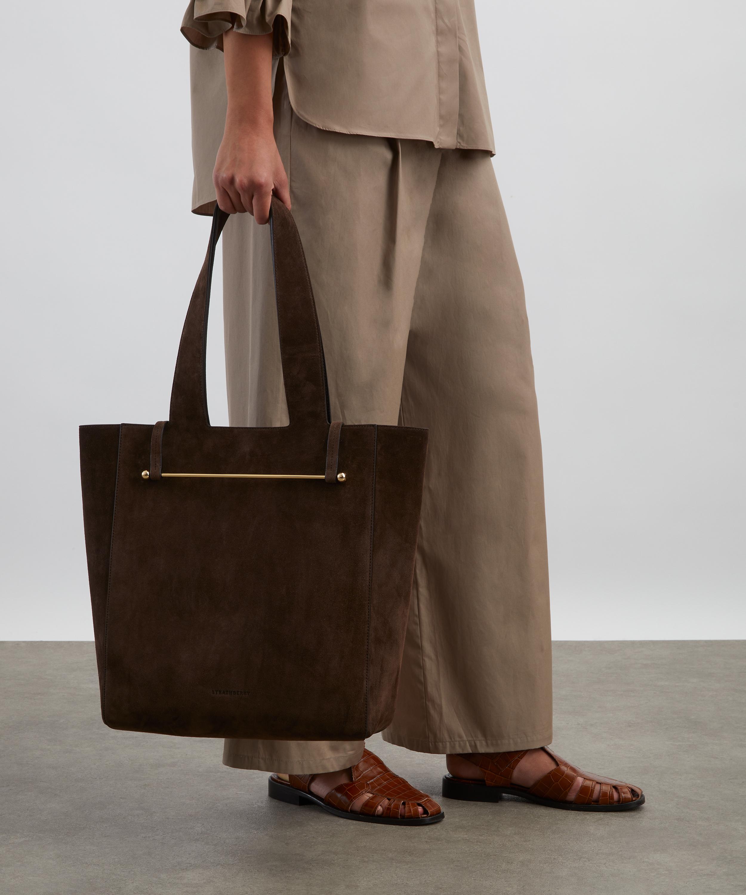 Strathberry - Melody Suede Tote image number 1