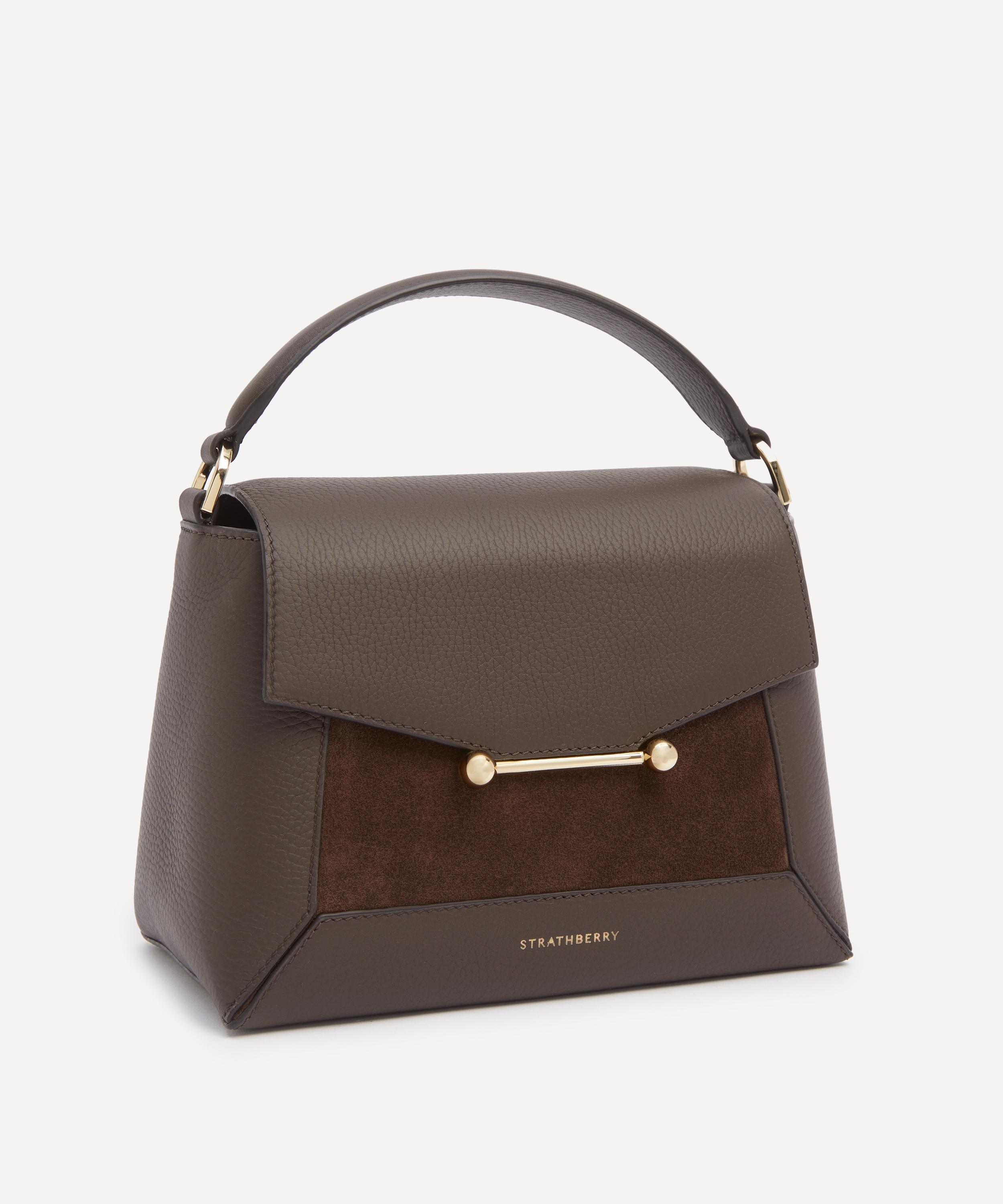 Strathberry - Mosaic Grain Suede Top Handle Bag image number 2