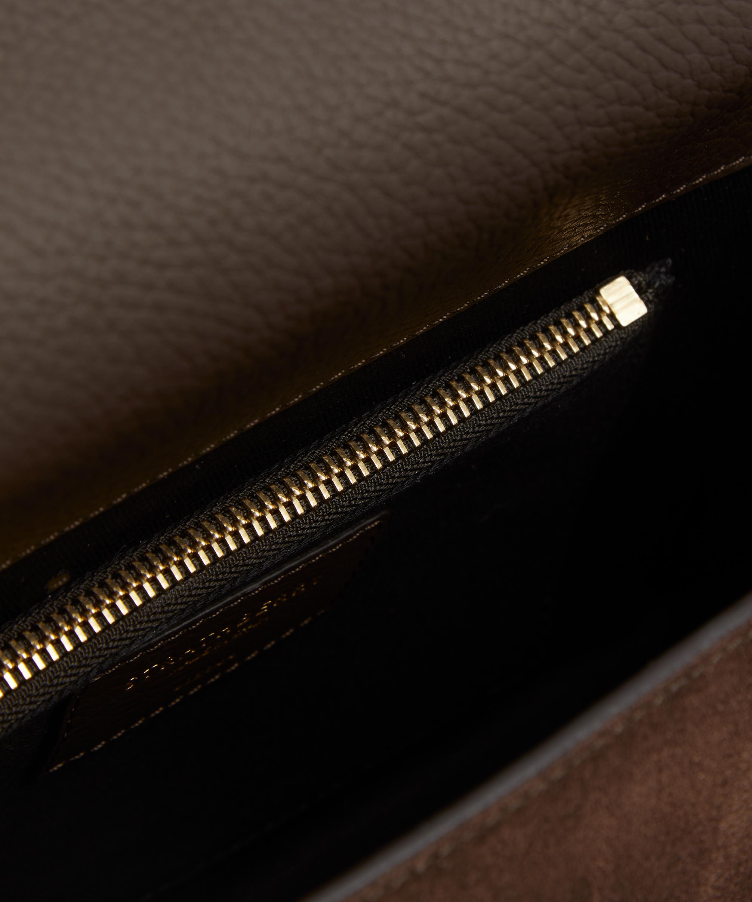 Strathberry - Mosaic Grain Suede Top Handle Bag image number 5