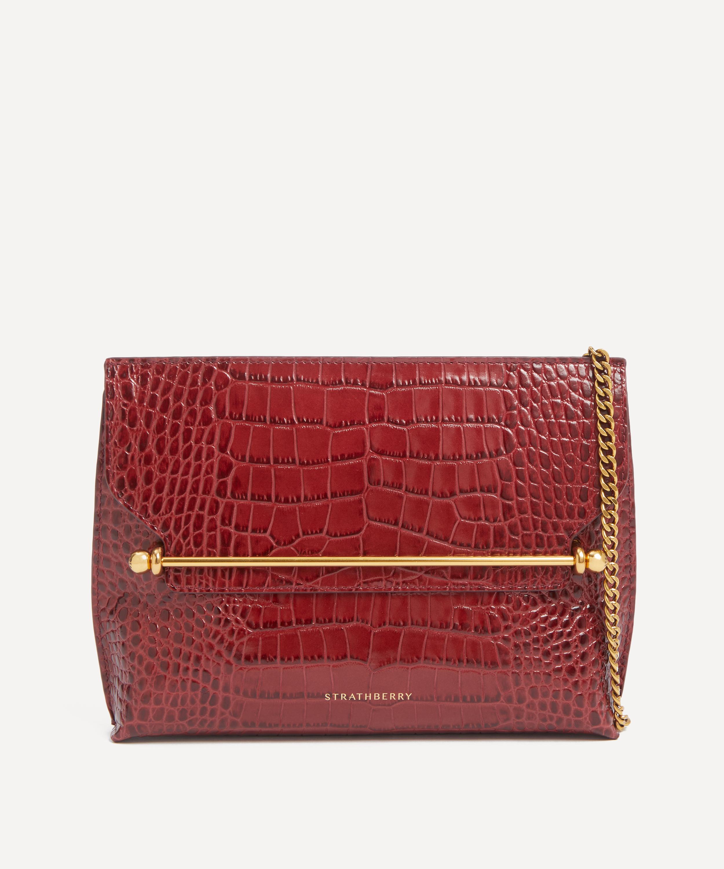 Strathberry - Stylist Embossed Croc Purse