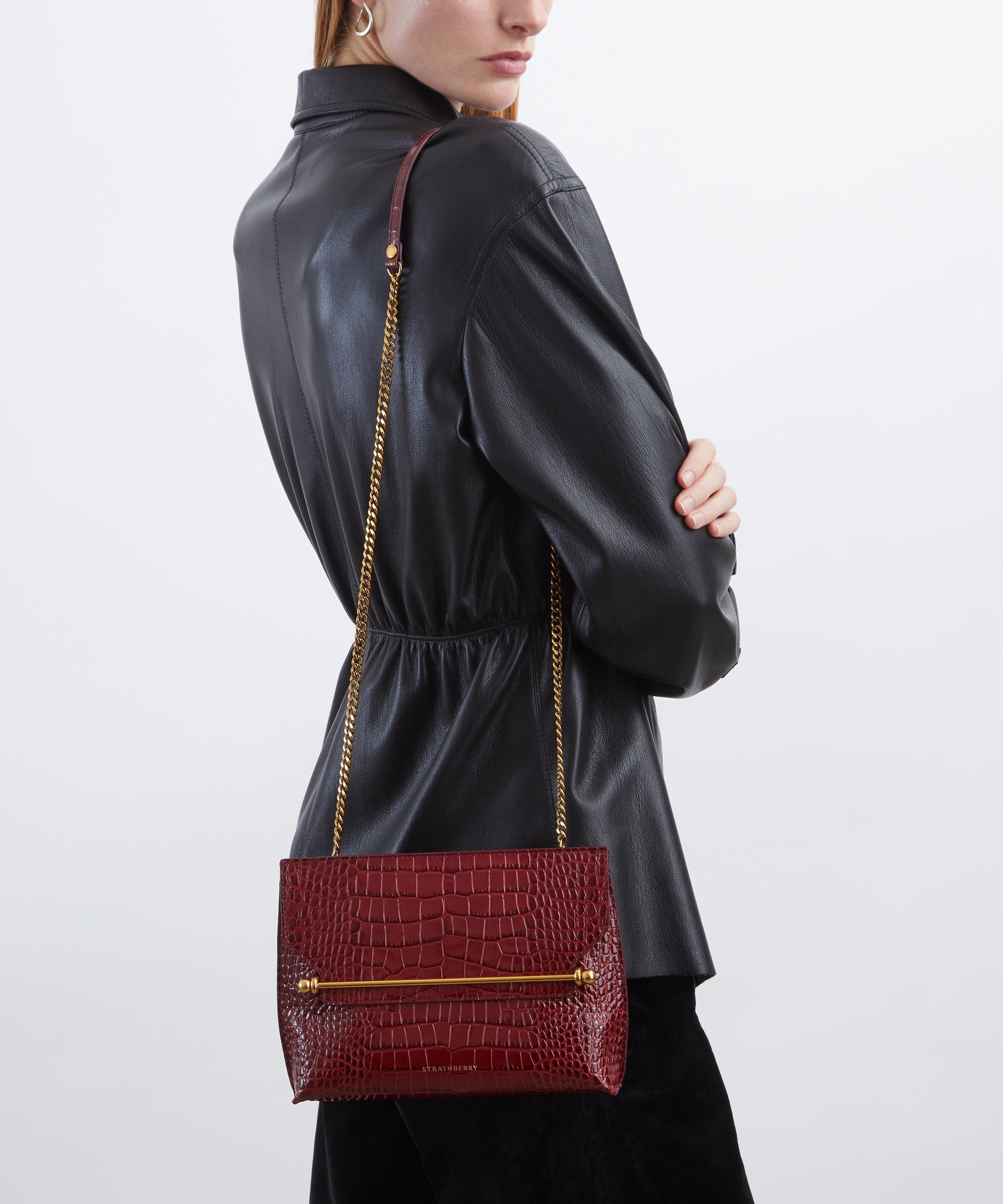 Strathberry - Stylist Embossed Croc Purse image number 1