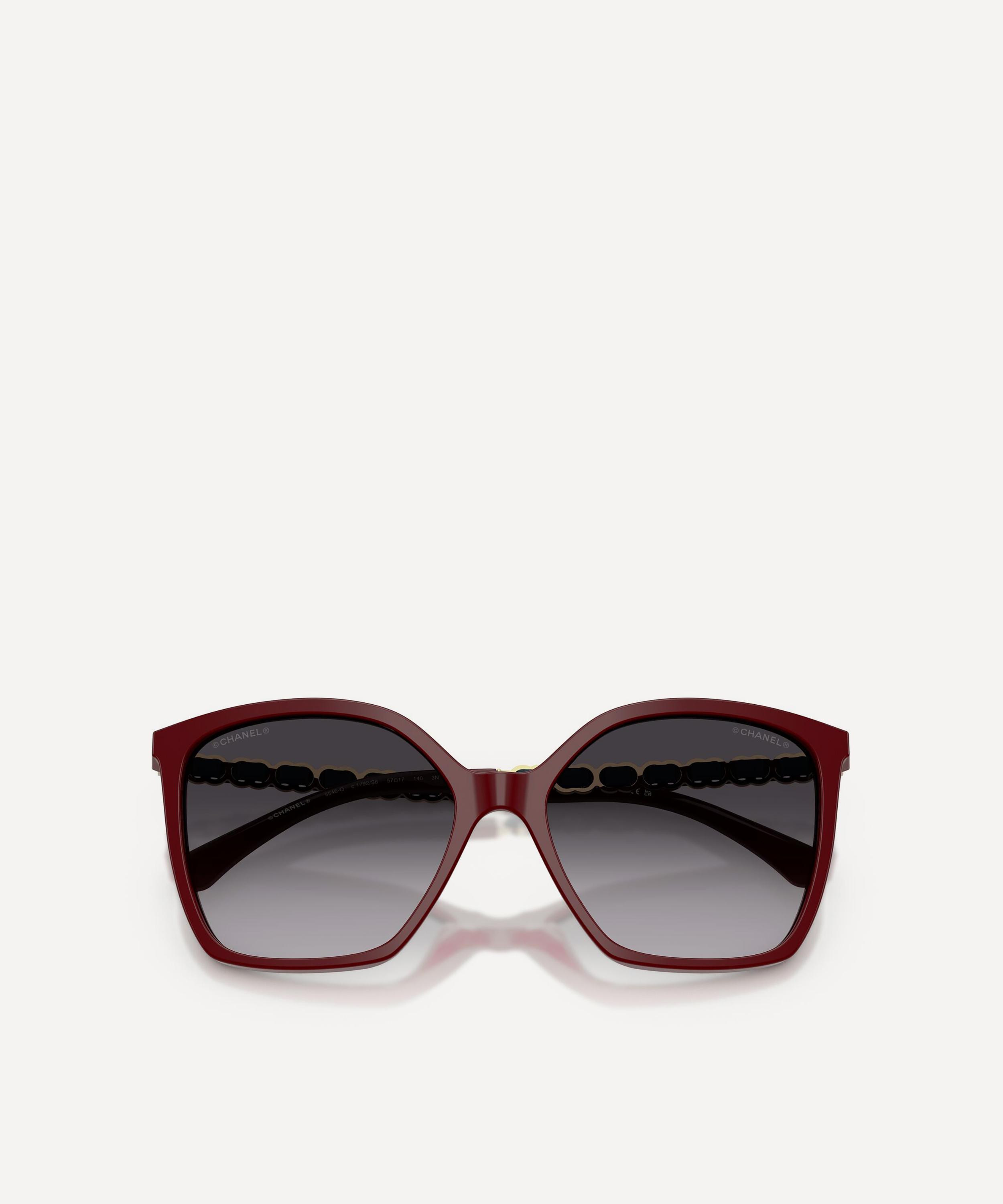 CHANEL - Oversized Square Sunglasses image number 4