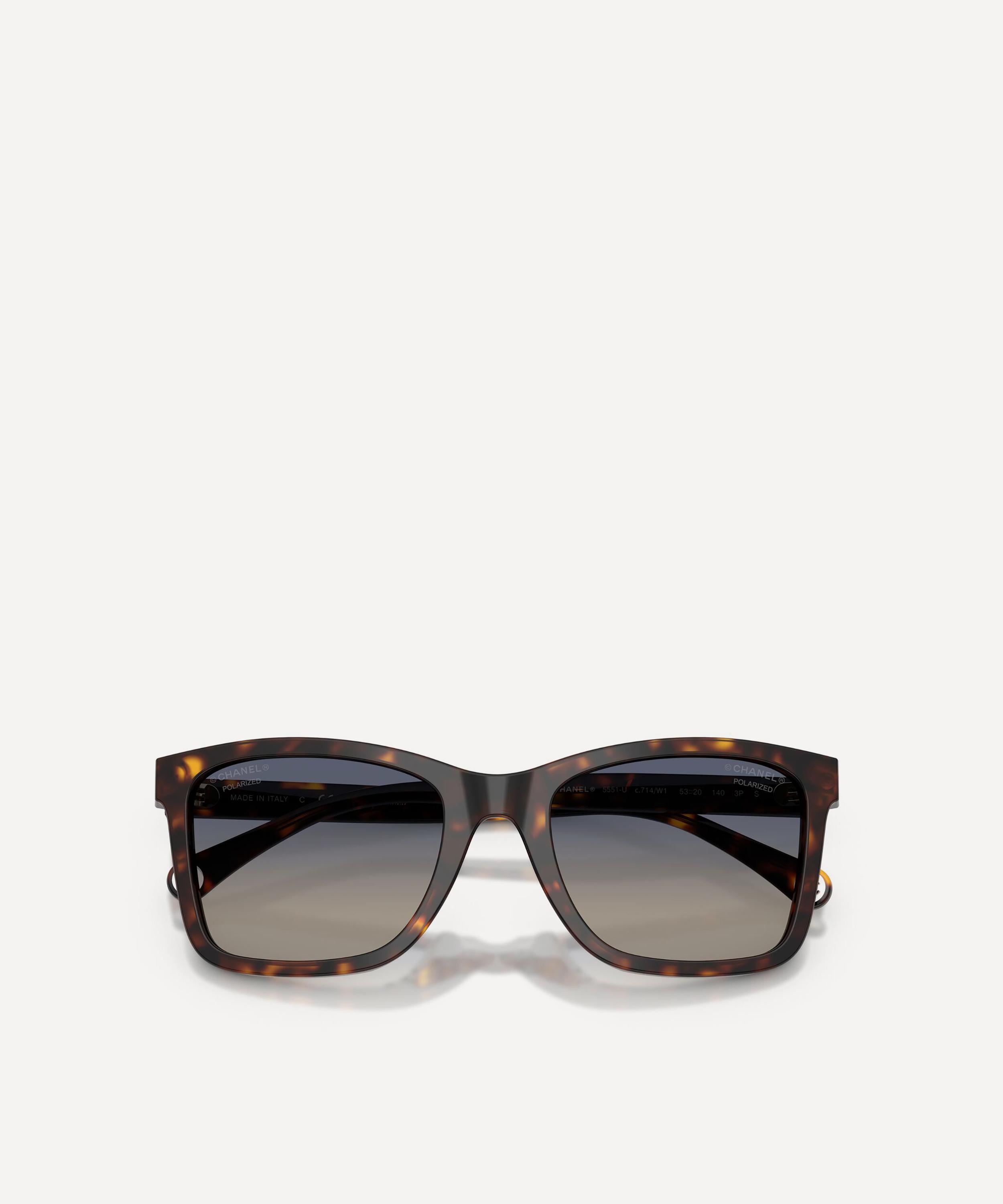 CHANEL - Rectangle Sunglasses image number 4