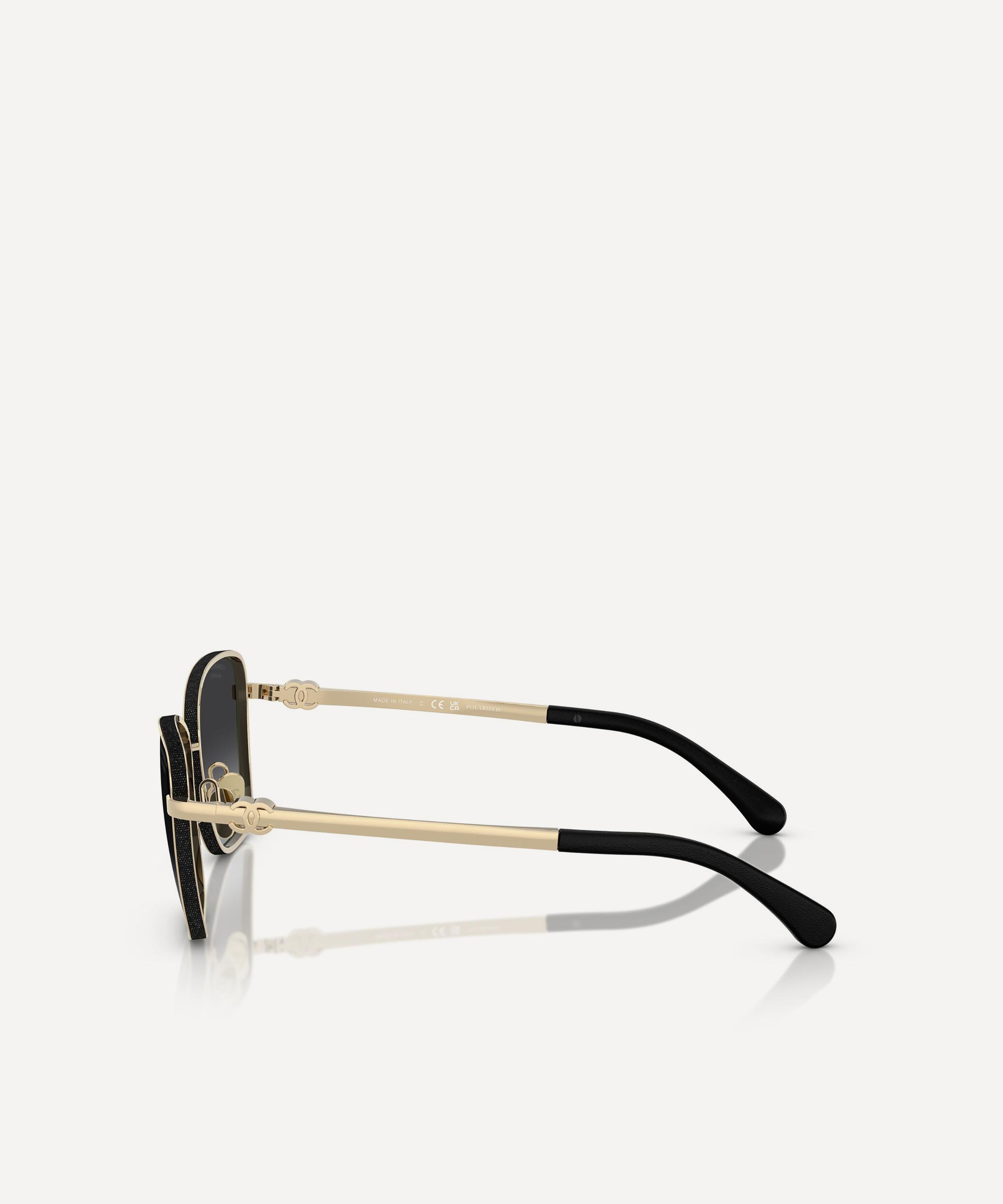CHANEL - Oversized Butterfly Sunglasses image number 2