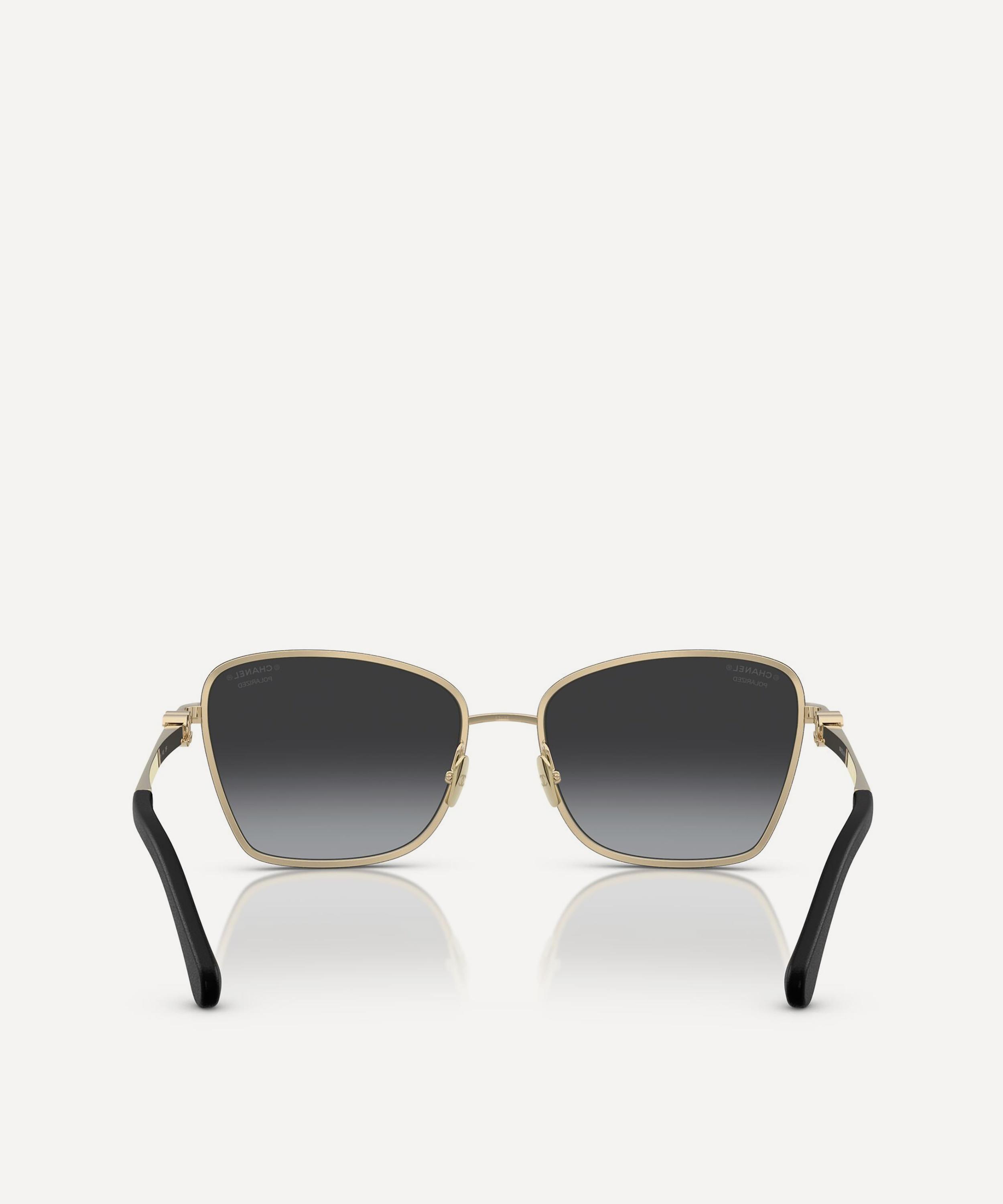 CHANEL - Oversized Butterfly Sunglasses image number 3
