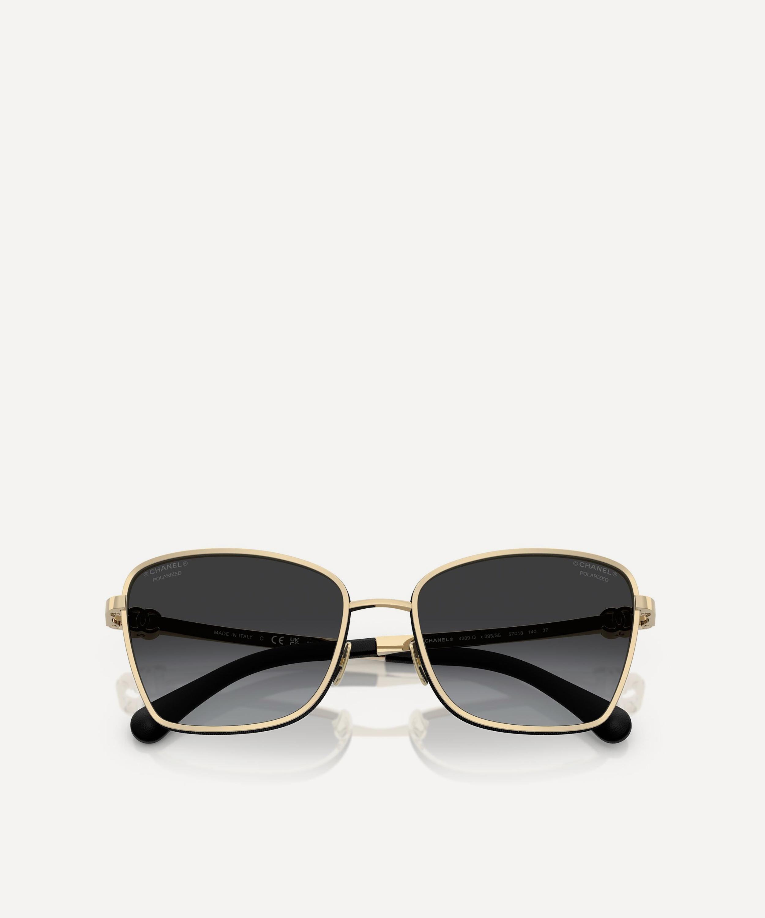 CHANEL - Oversized Butterfly Sunglasses image number 4