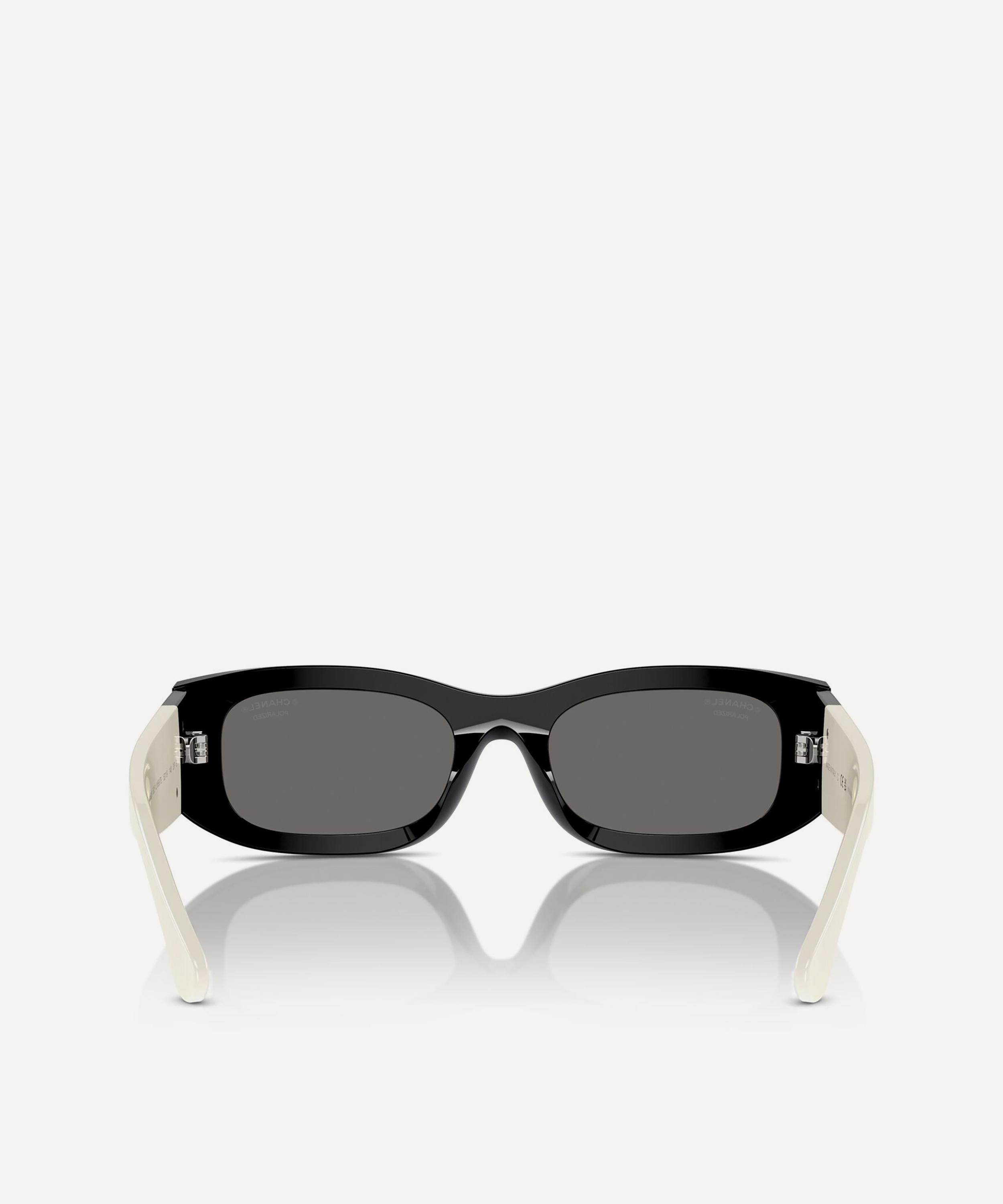 CHANEL - Rectangle Sunglasses image number 3