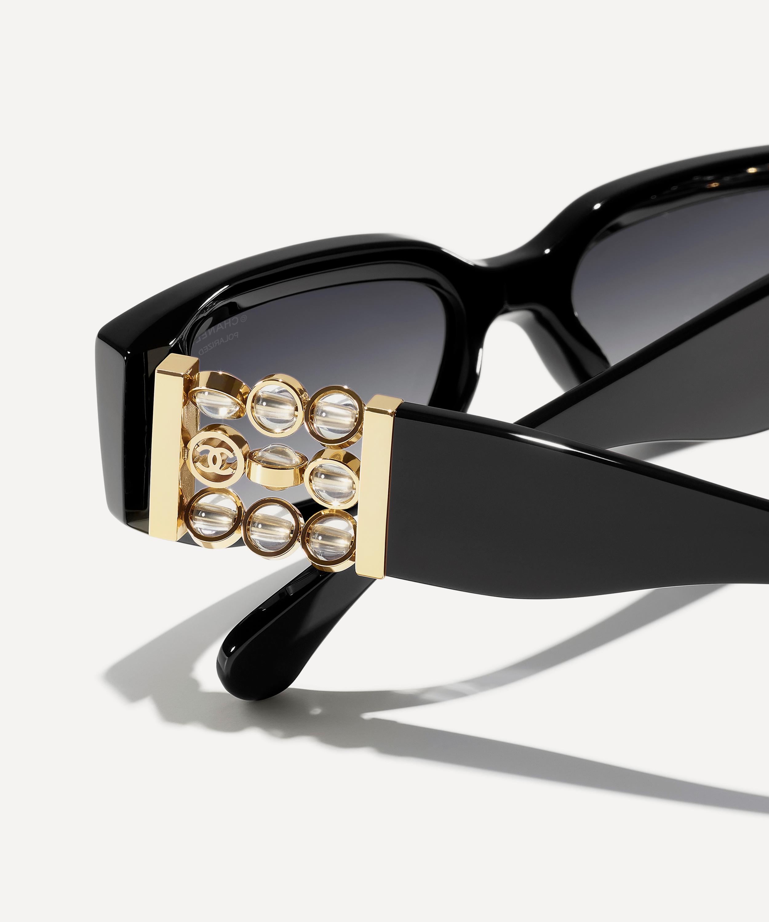 CHANEL - Rectangle Sunglasses image number 3