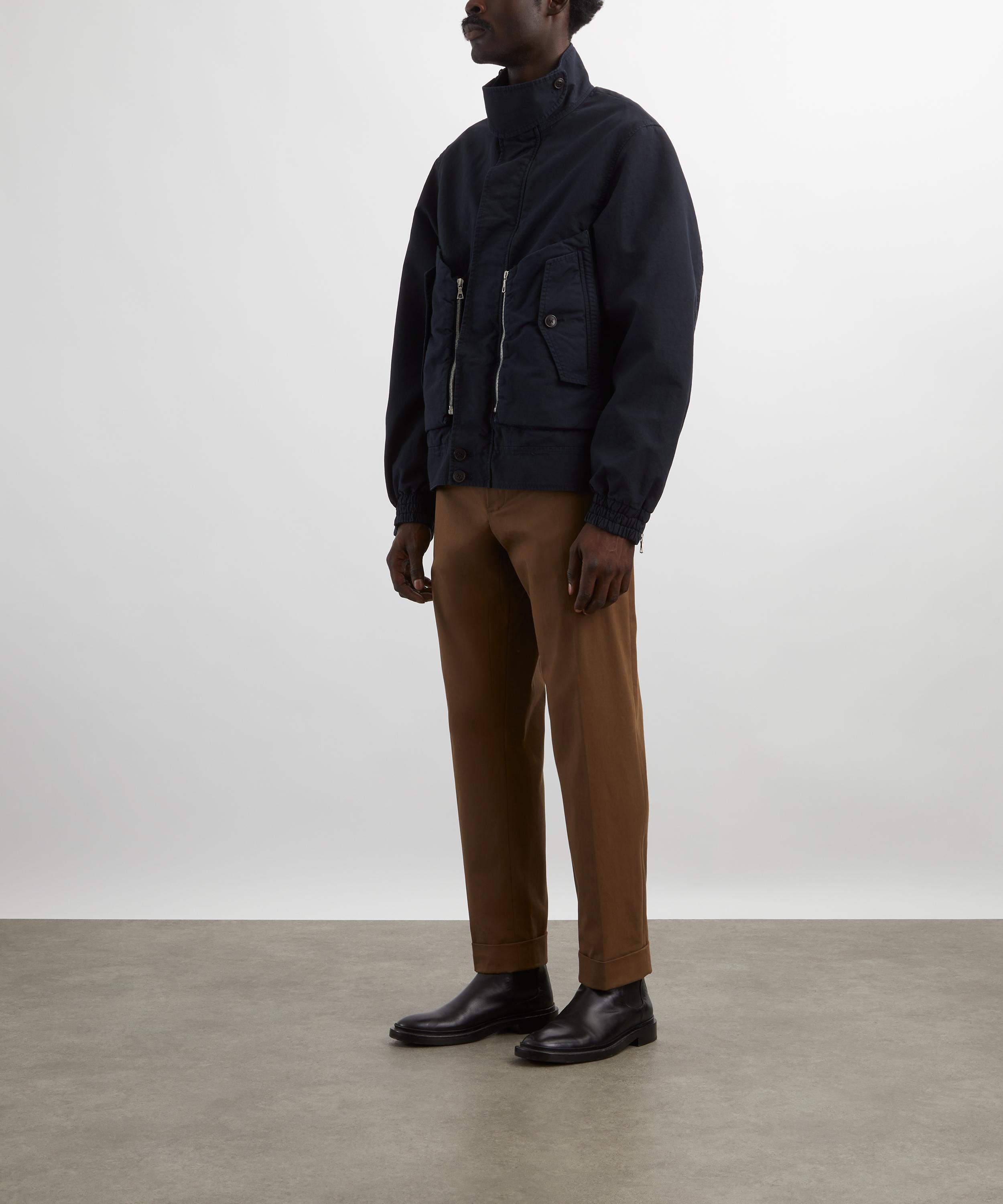 Dries Van Noten - Navy Shell Jacket image number 1