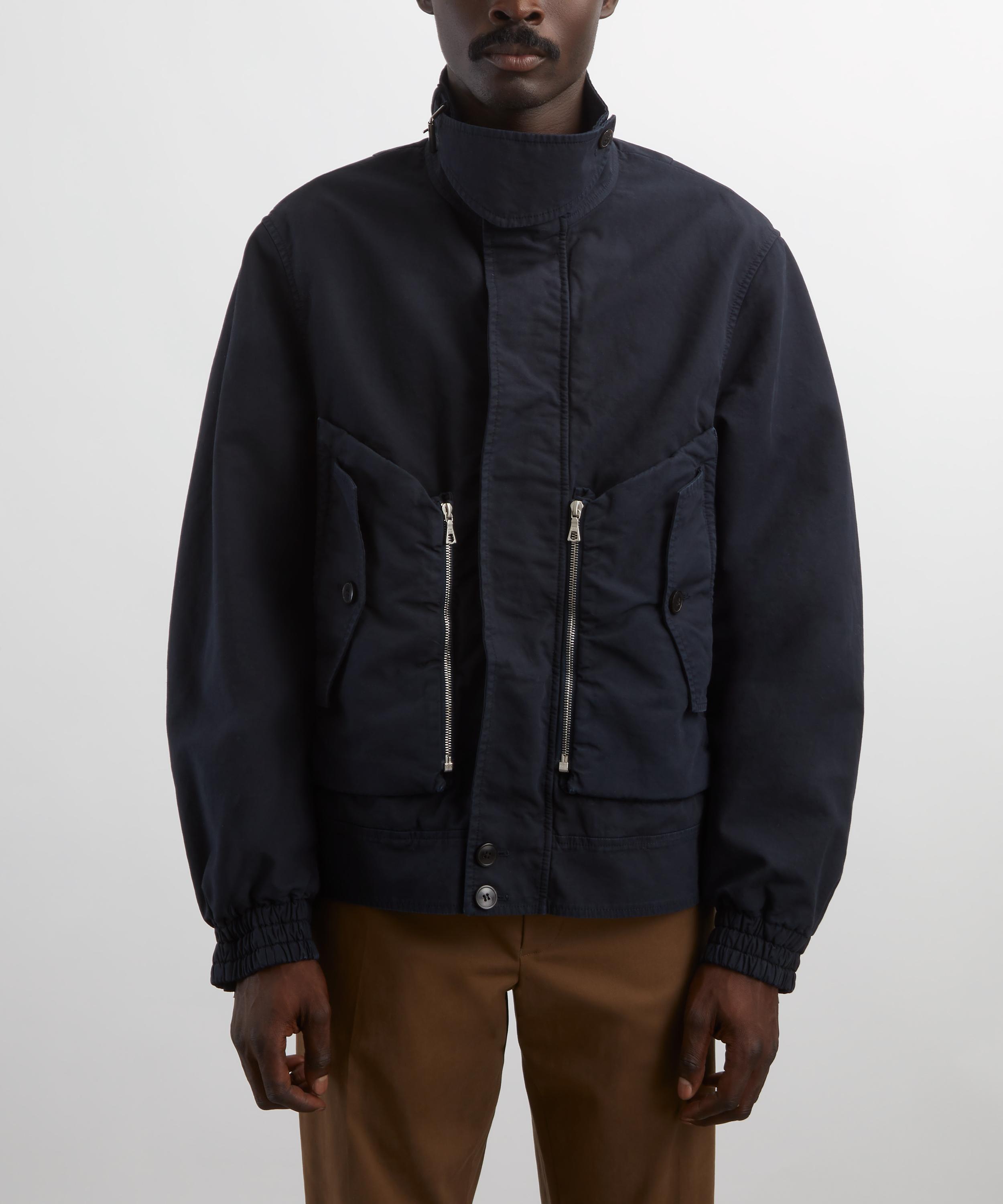 Dries Van Noten - Navy Shell Jacket image number 2