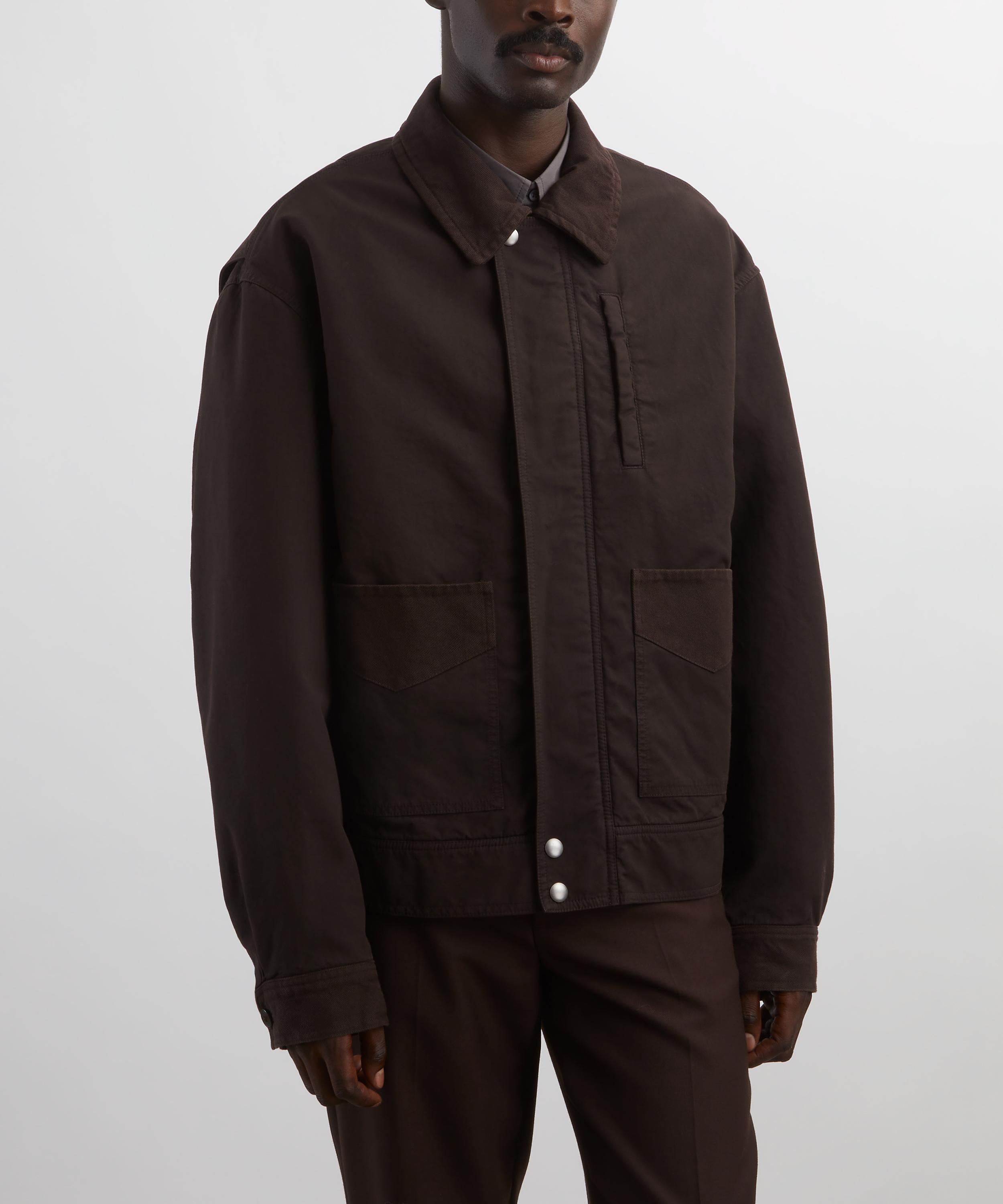 Dries Van Noten - Brown Cotton Jacket image number 2