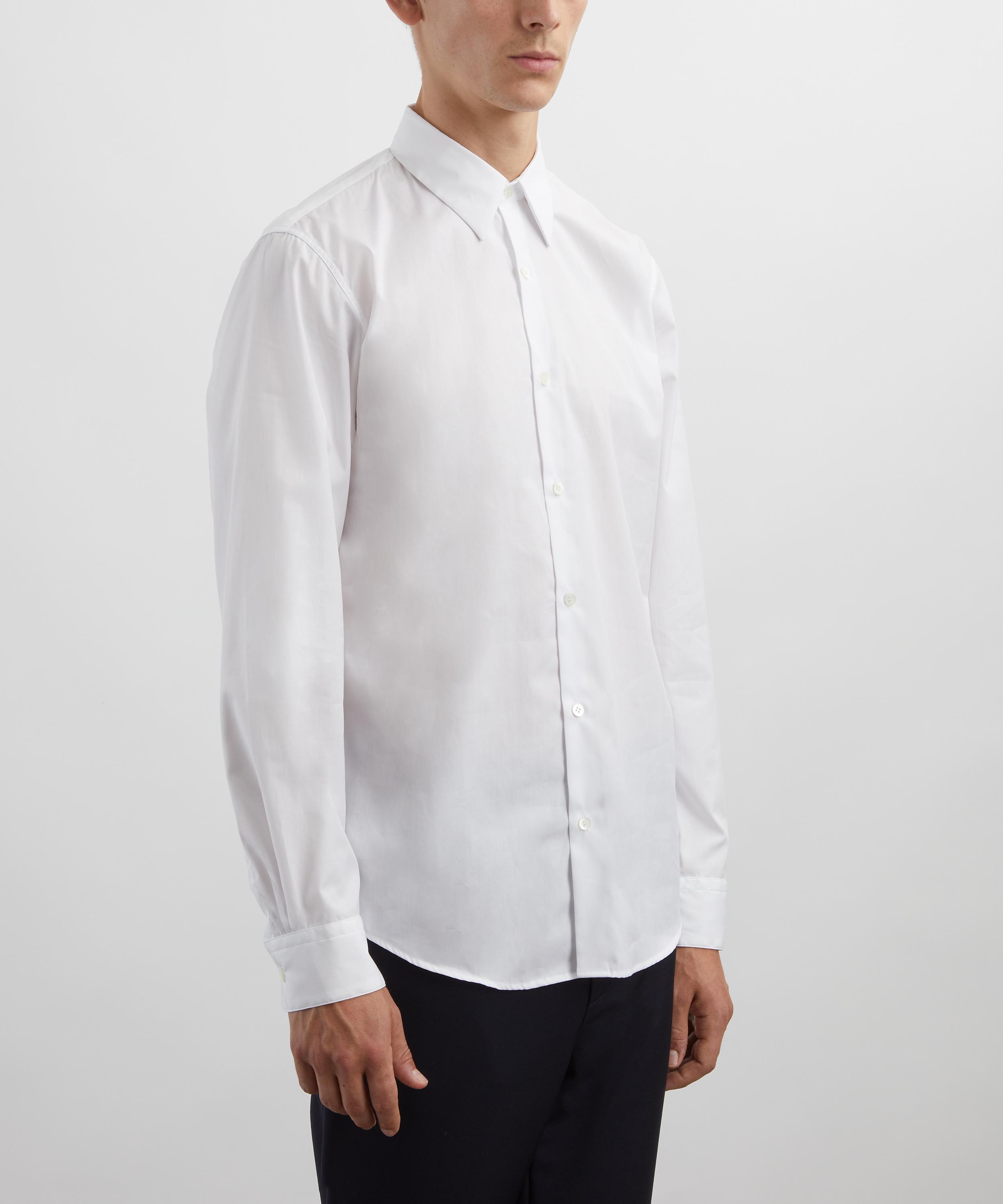 Dries Van Noten - White Cotton Poplin Shirt image number 2